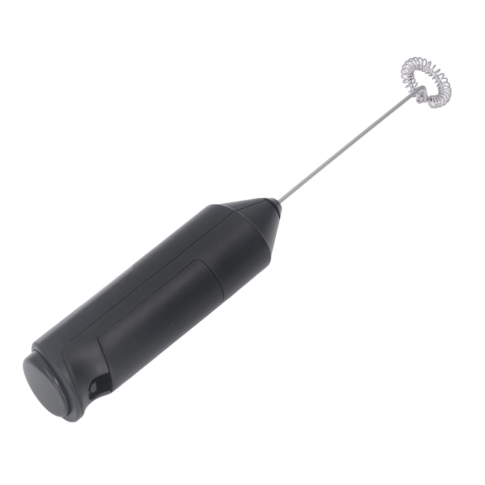 Battery-Powered Stainless Steel Milk Frother - Quiet Foam Maker for Lattes, Cappuccinos & Hot Chocolate - Perfect for Home Kitchens & Coffee Shops (Ideal for Morning Coffee, Dessert Toppings & Cafe Drinks)