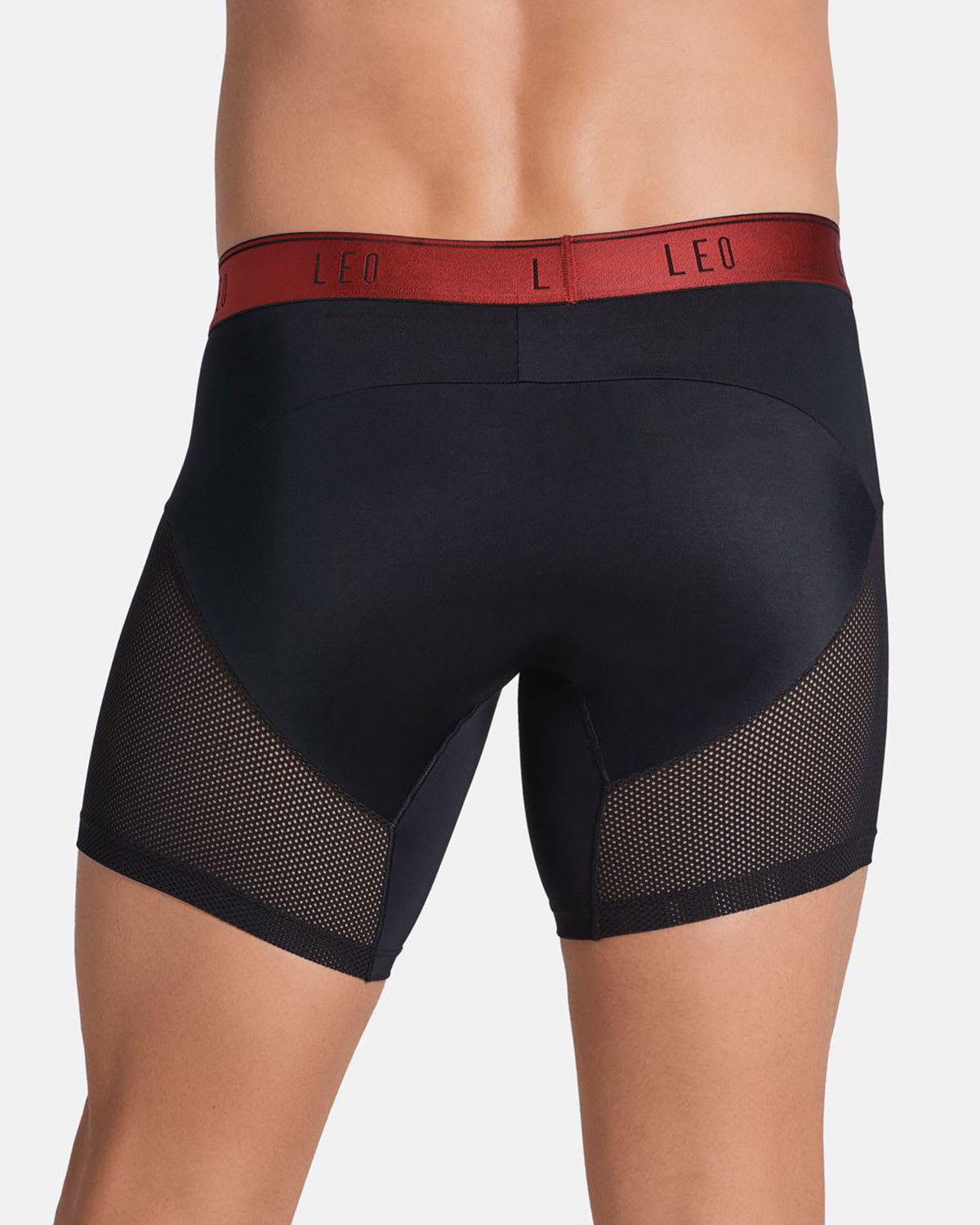 Breathable High-Tech Mesh Boxer Briefs with Ergonomic Support Pouch - Perfect for Gym, Running & Everyday Comfort