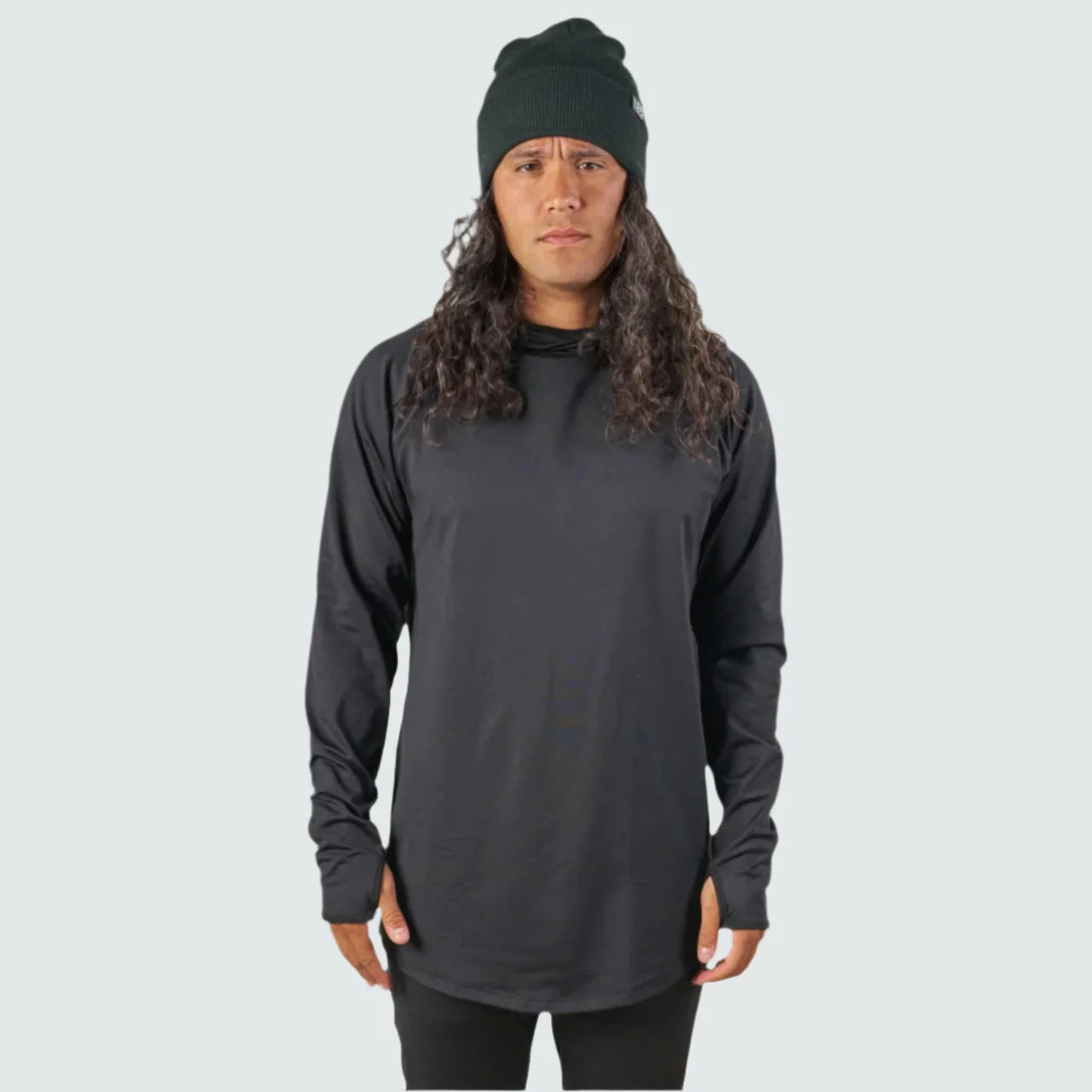 Blackstrap Vista Baselayer Hoodie for Men 2025 - Warm Winter Thermal Underwear for Hiking, Skiing & Outdoor Activities