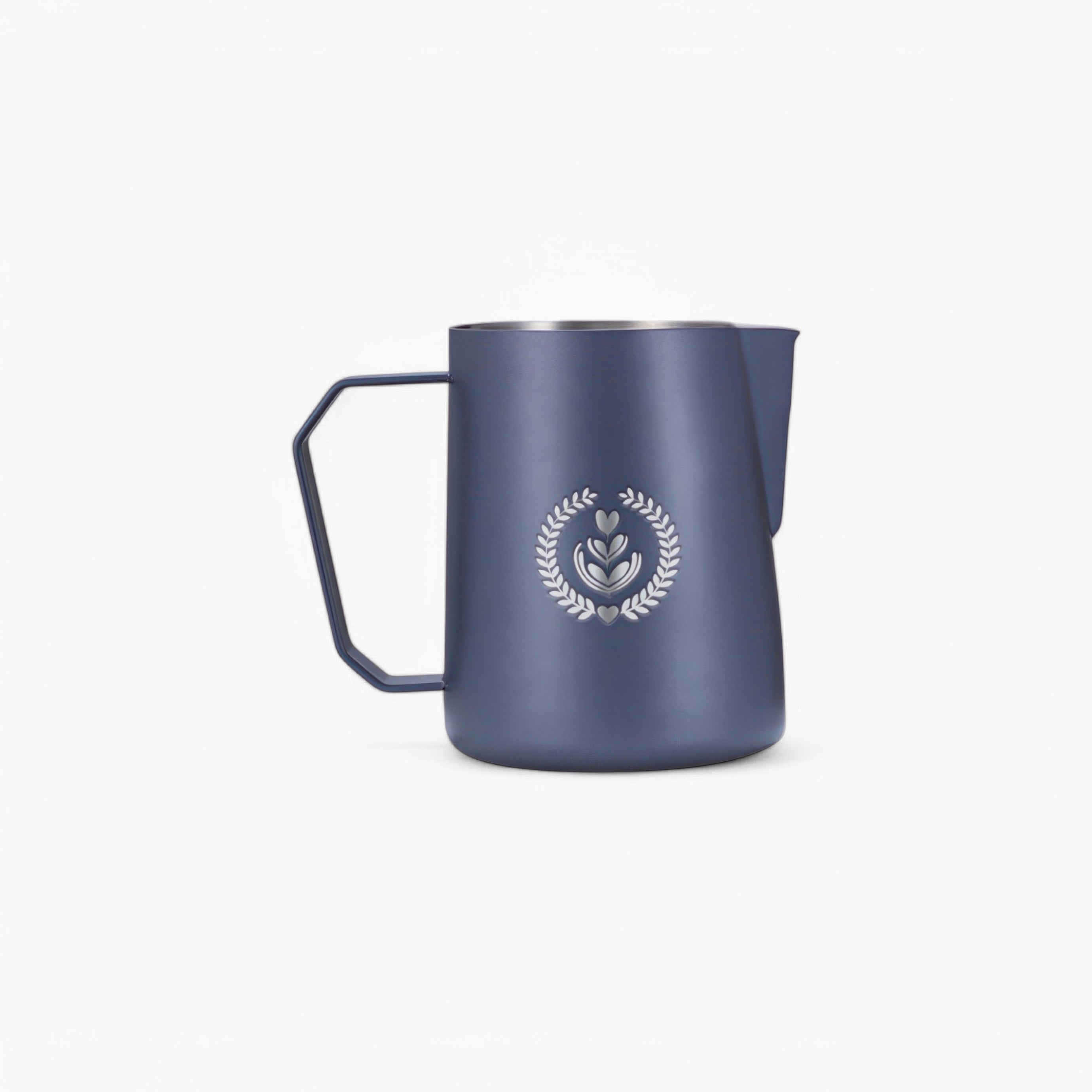 Premium Stainless Steel Latte Art Milk Pitcher - 12oz Barista Coffee Frothing Jug for Perfect Foam & Espresso Drinks - Ideal for Home & Cafe Use