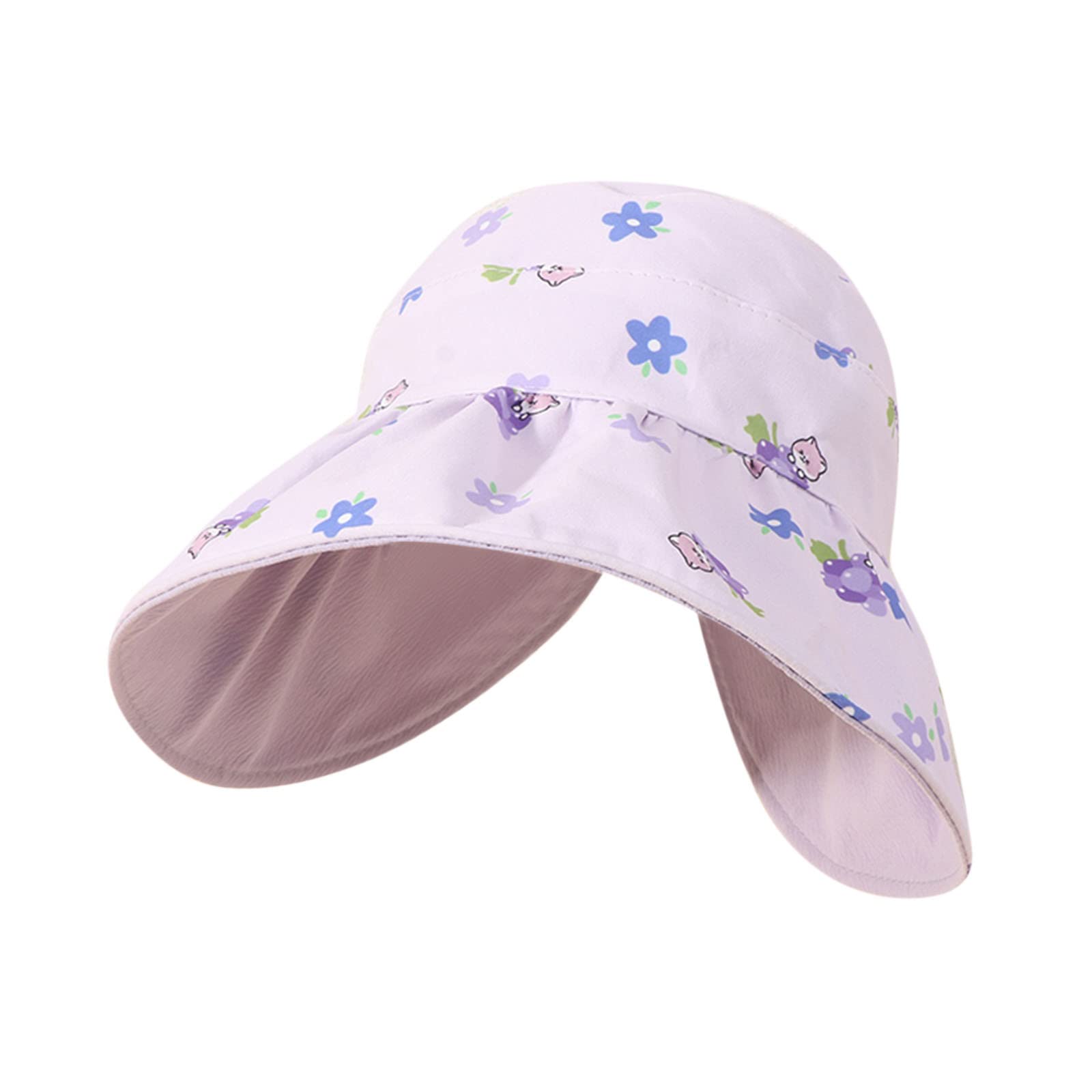 **Baby Swim Hat with Adjustable Chin Strap - UPF 50+ Sun Protection for Toddlers & Kids - Foldable Summer & Spring Sun Hat for Beach, Pool & Outdoor Play**
