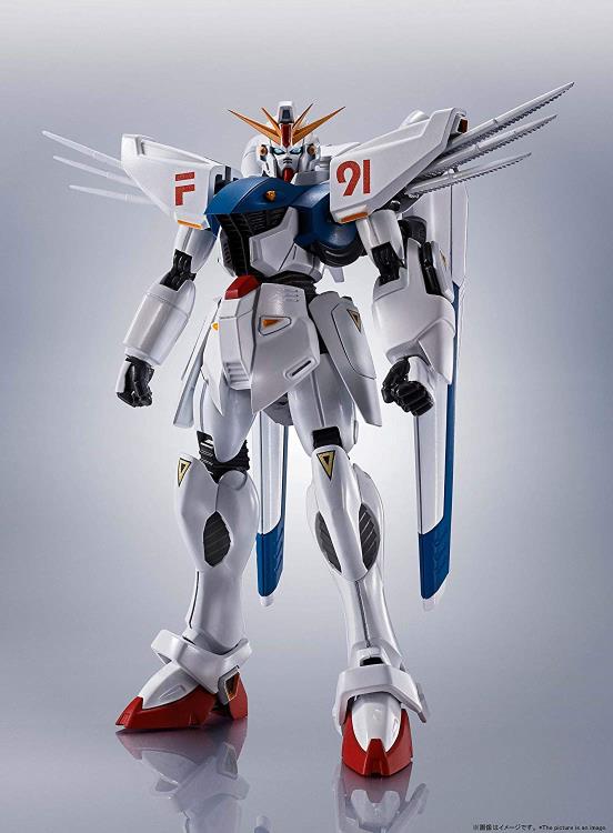 Bandai Robot Spirits #265 Side MS Gundam F91 Evolution Spec Action Figure - High-Quality Collectible Gundam Model for Anime Fans & Display | Perfect for Gundam Collections, Anime Decor, and Action Figure Enthusiasts