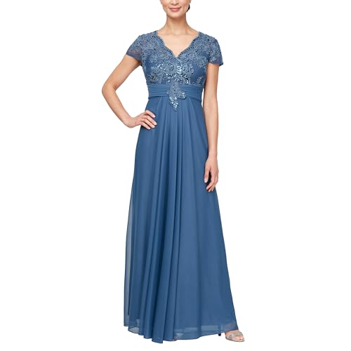 Vintage Blue Empire Waist