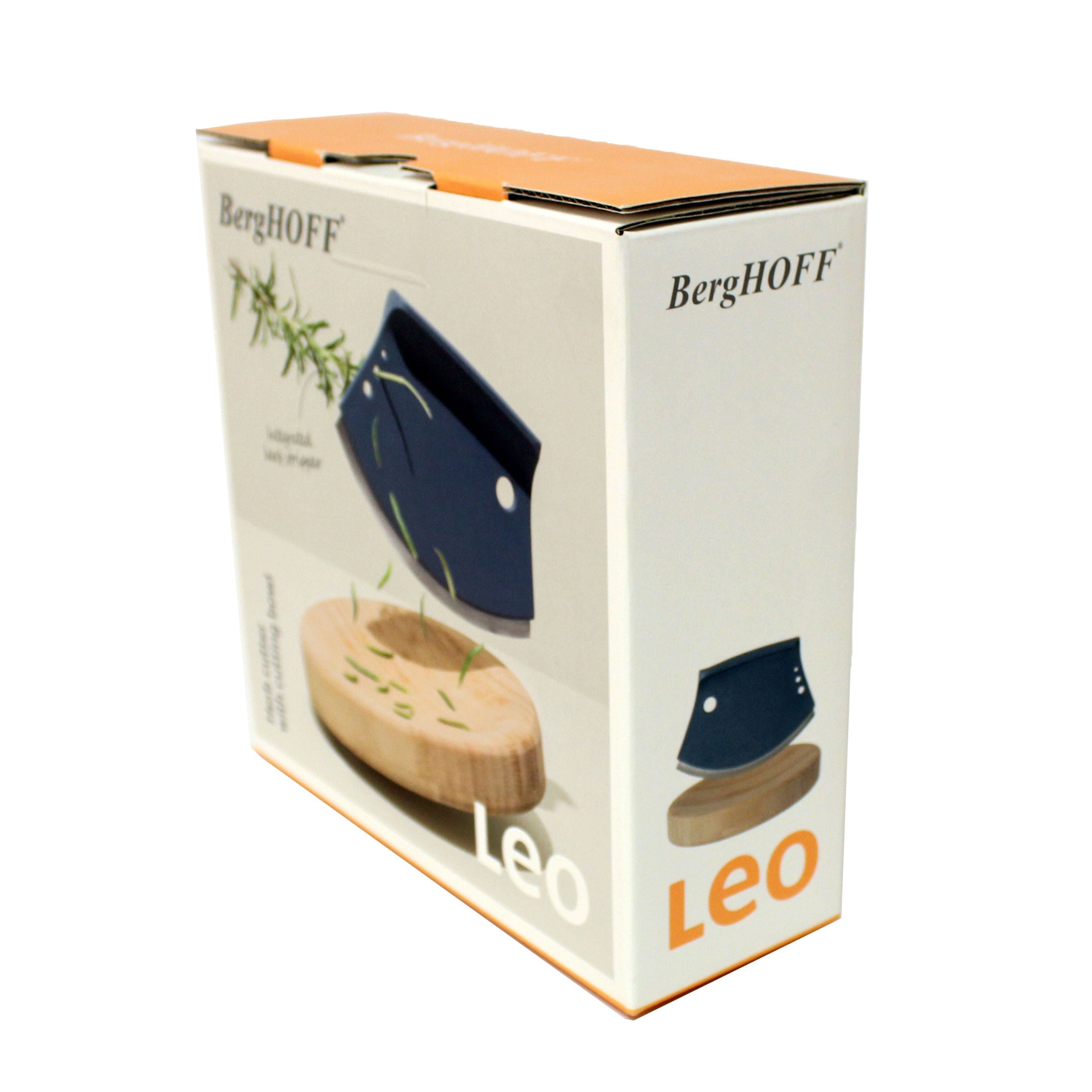 BergHOFF Leo 2-Piece Bamboo Herb Cutter Set with 6.25