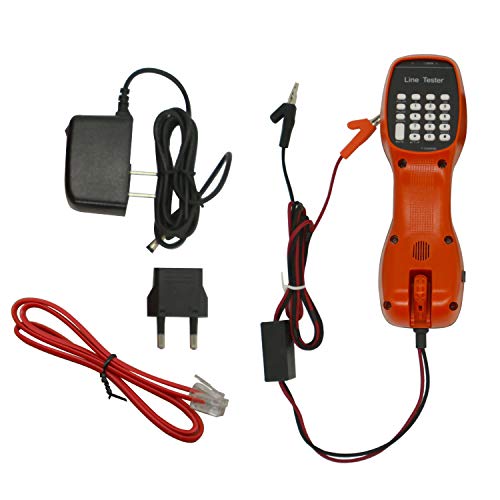 Weelparz ST230E Lineman Butt Test Set - Intelligent Telephone Line Tester for Telecom Technicians | Perfect for Field Testing & Maintenance
