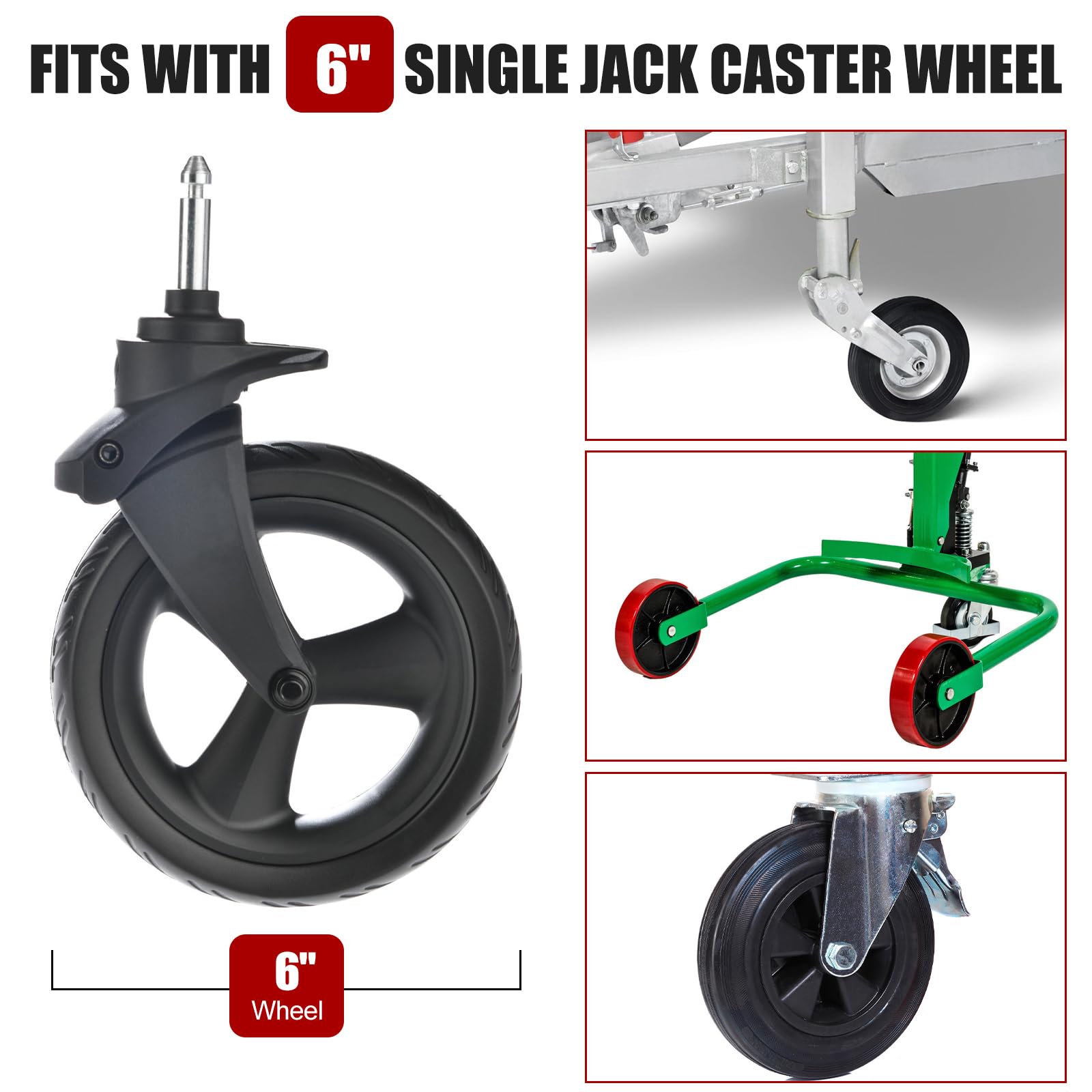 Heavy Duty Rubber Wheel Chocks 6