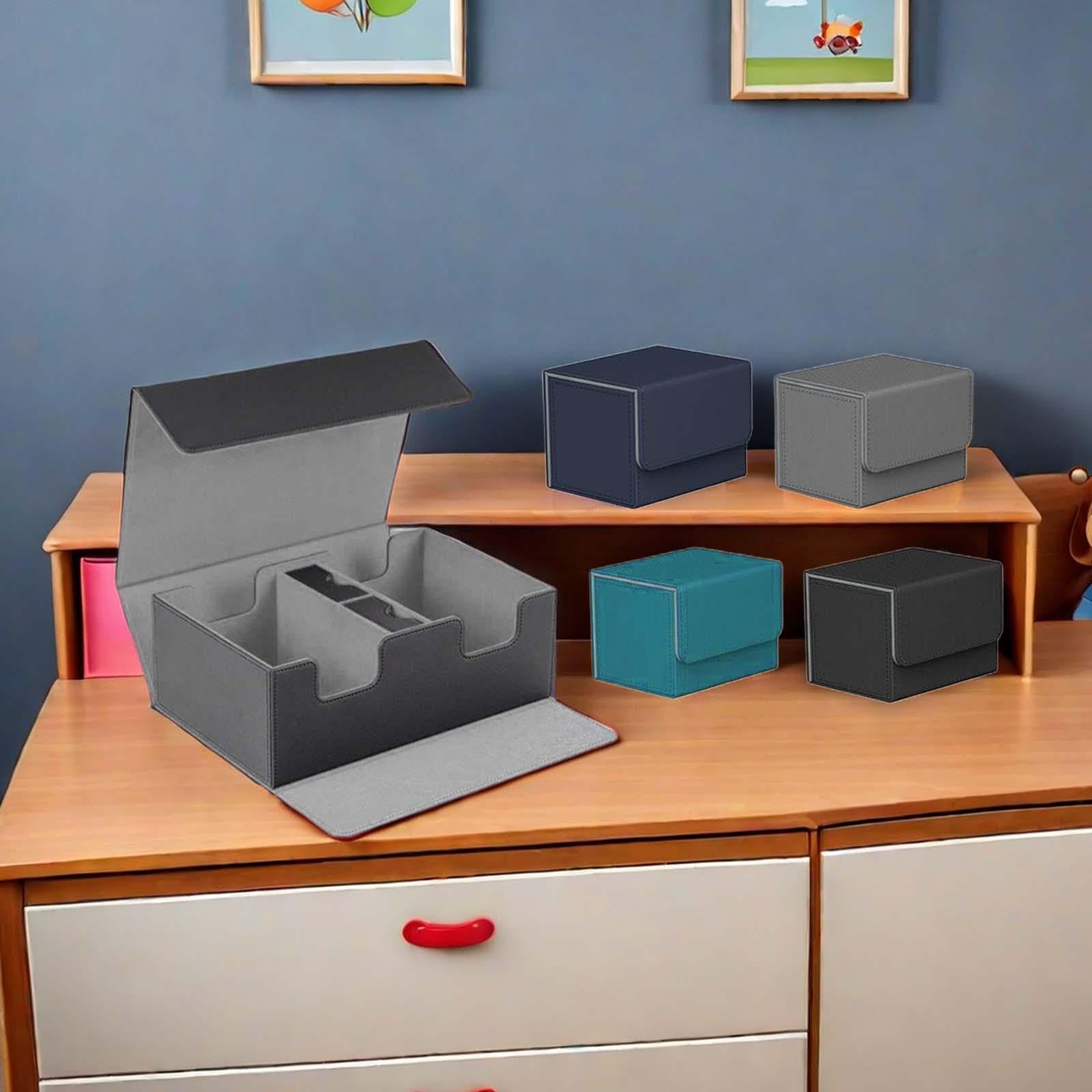 Kokiya Trading Card Storage Box Organizer - Premium Collectible Card Protector for MTG, Pokemon & Sports Cards | Perfect for Card Game Tournaments & Home Collection Display