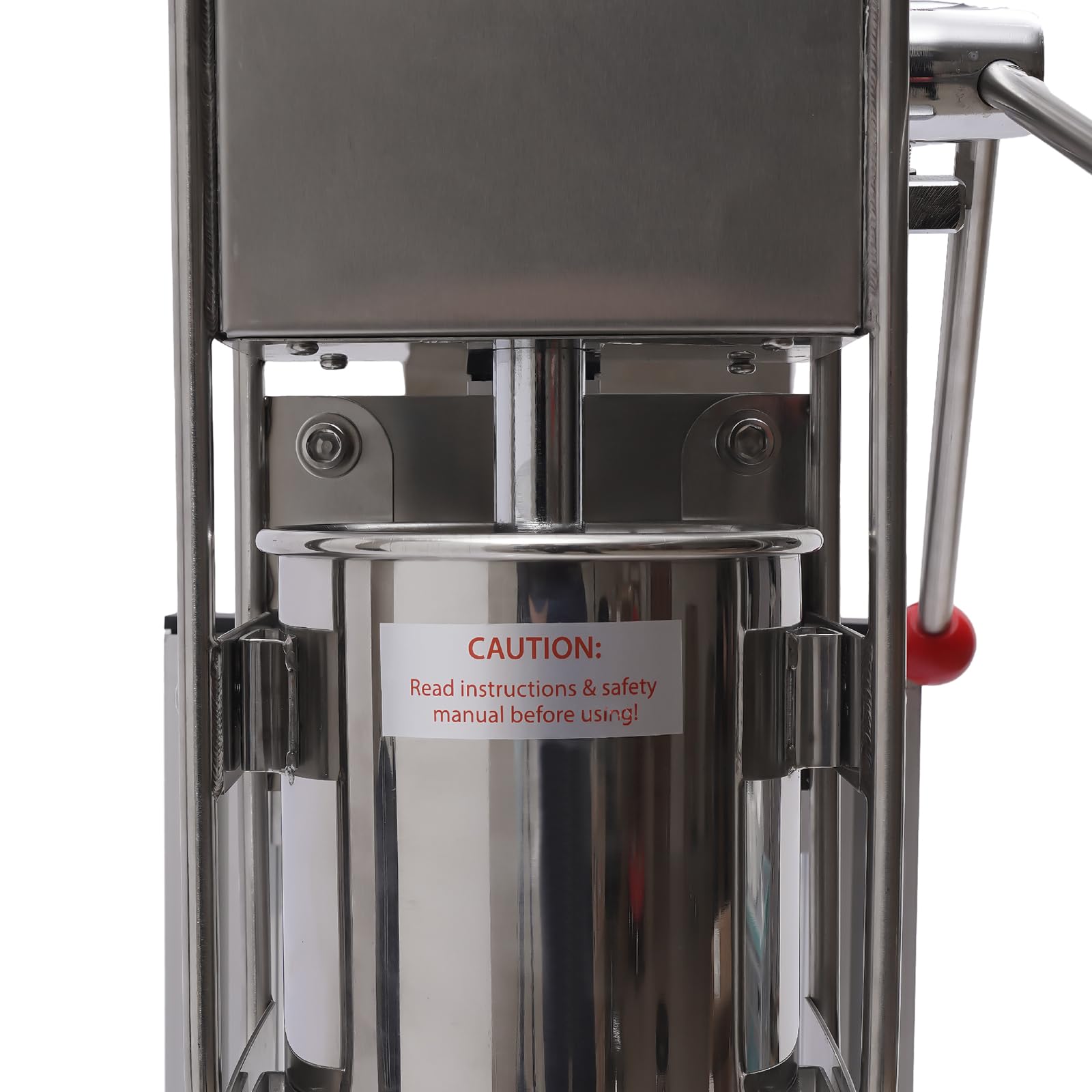Commercial Churro Maker Machine - 3L Stainless Steel Vertical Donut Maker with Hand Crank & 5 Nozzles - Perfect for Home, Restaurants, Bakeries & Cafes - Make Delicious Churros, Donuts & Desserts for Parties, Events & Street Food Business