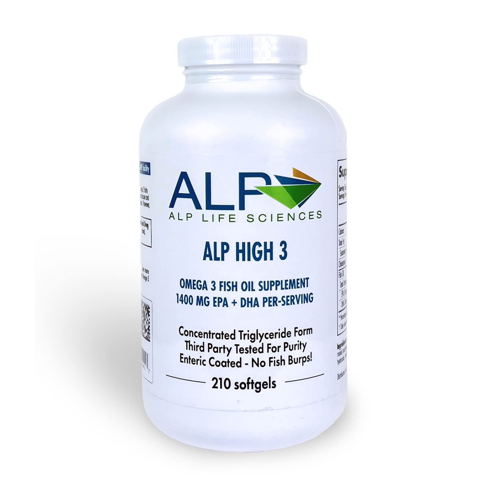 Premium Omega 3 Fish Oil Supplement 210 Softgels - Supports Heart, Brain & Joint Health - For Adults & Seniors - Perfect for Daily Wellness Routine