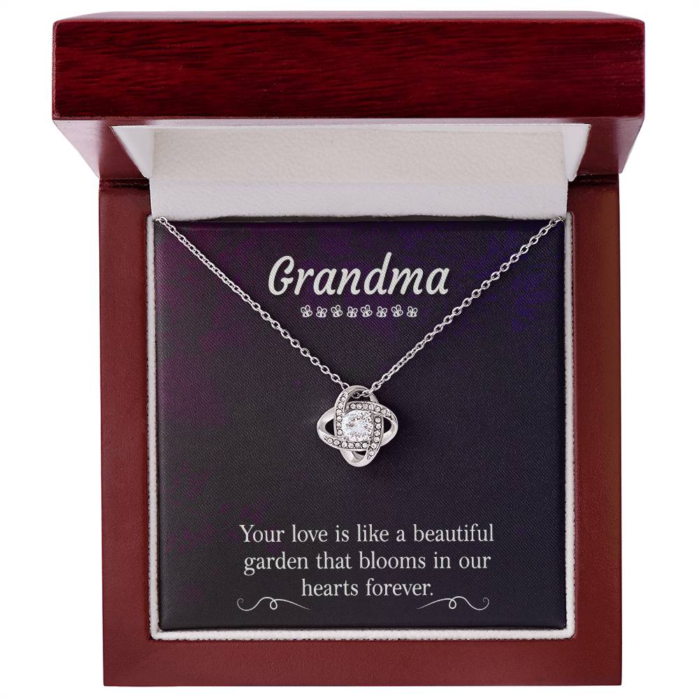 Elegant Jewelry Gifts for Grandma - Sterling Silver Necklace with Heart Pendant | Perfect Birthday, Mother's Day & Christmas Gift for Grandmother | Ideal for Special Occasions & Family Gatherings