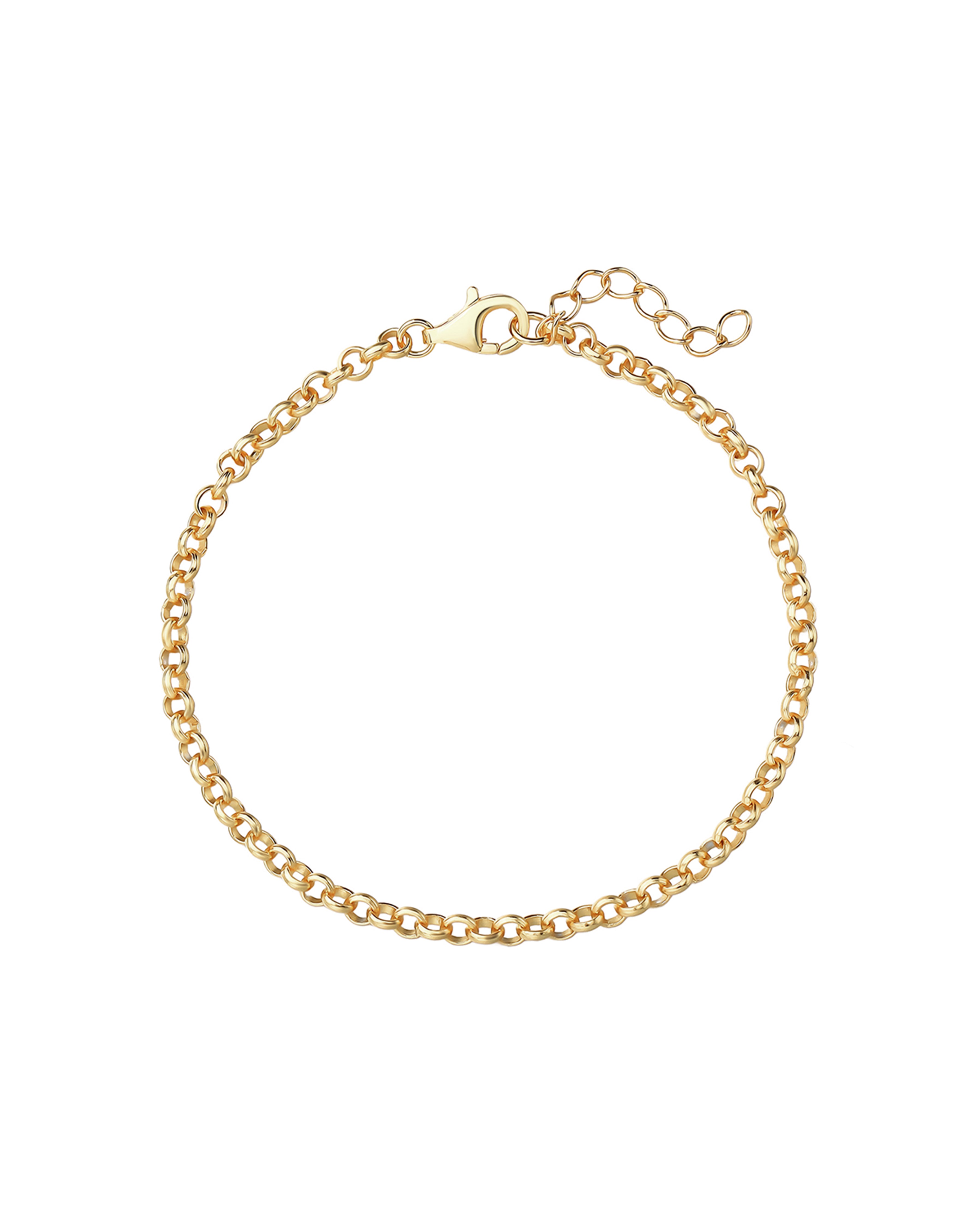 Rolo Charm Bracelet for Women - Elegant Gold & Silver Layered Chain Bracelet with Dainty Charms - Perfect for Gifts, Parties, and Everyday Wear