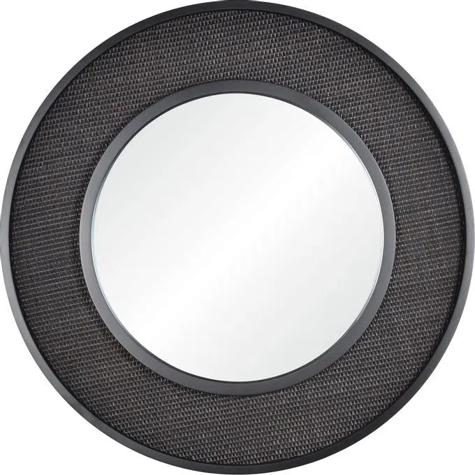 Garibaldi Mirror - Elegant Wall Mirror for Home Decor, Living Room, Bedroom, Bathroom | Vintage Style Decorative Mirror with Distressed Wood Frame