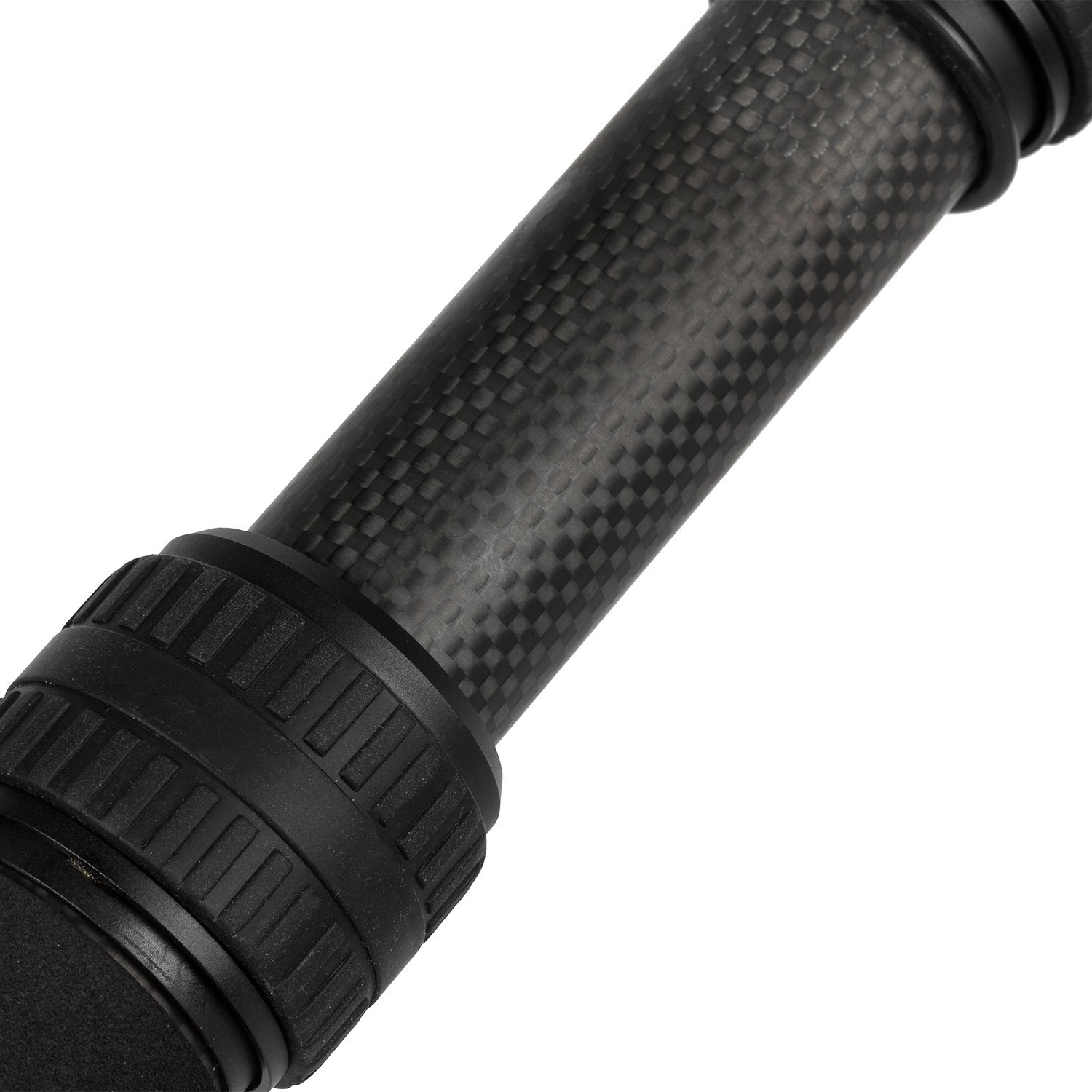 Ikan BC09 4-Section Carbon Fiber Microphone Boom Pole - 8 Foot Telescoping Stand for Professional Audio Recording | Studio, Film, Podcast & Field Use