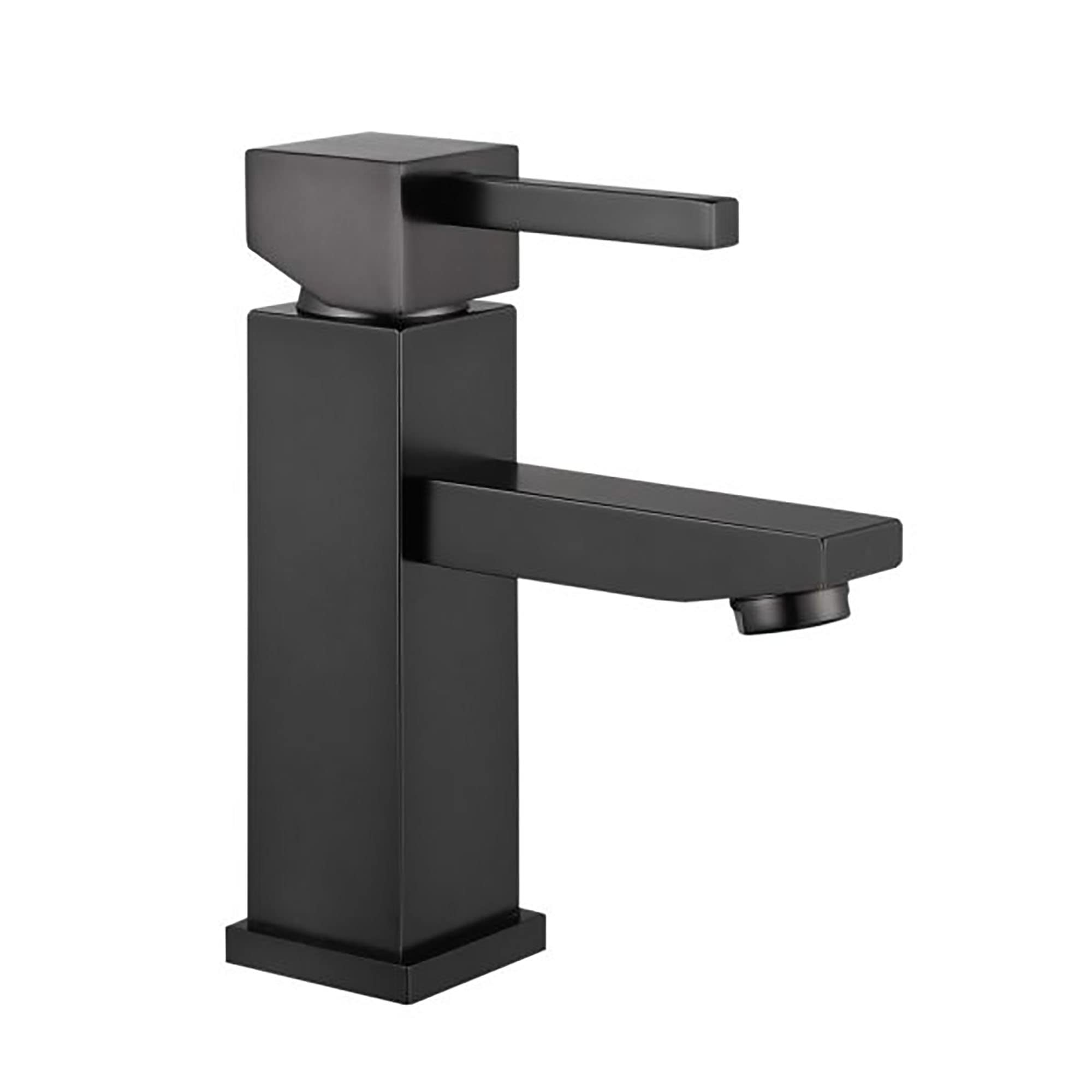 Legion Furniture UPC Faucet with Drain - Oil Rubbed Black Brass Bathroom Sink Faucet for Modern Home & Commercial Use