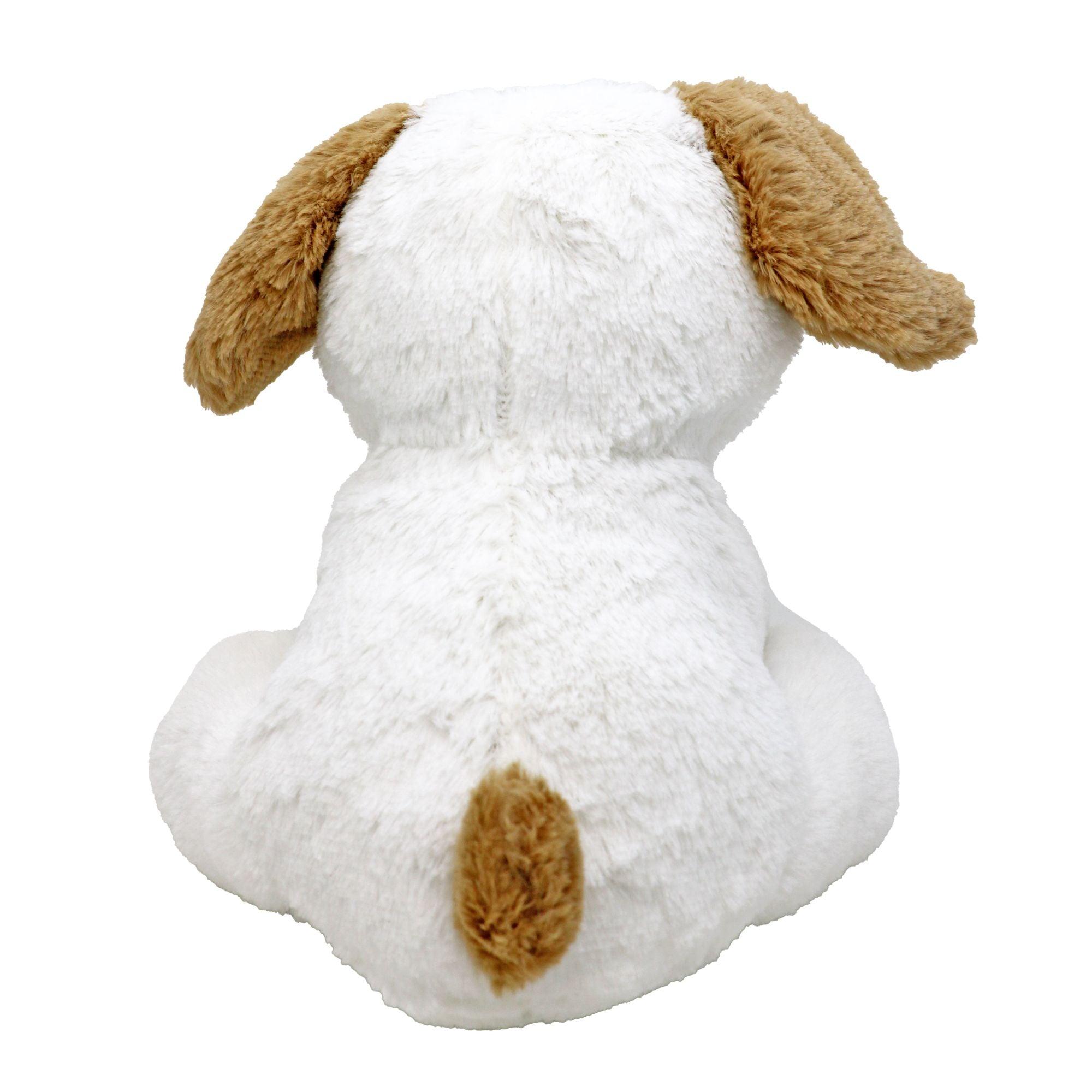 Jesse & Lulu Puppy Dog Plush Stuffed Animal with Rattle - Soft Cuddly Toy for Babies & Toddlers, Perfect for Nursery Decor, Baby Shower Gifts and Early Childhood Development