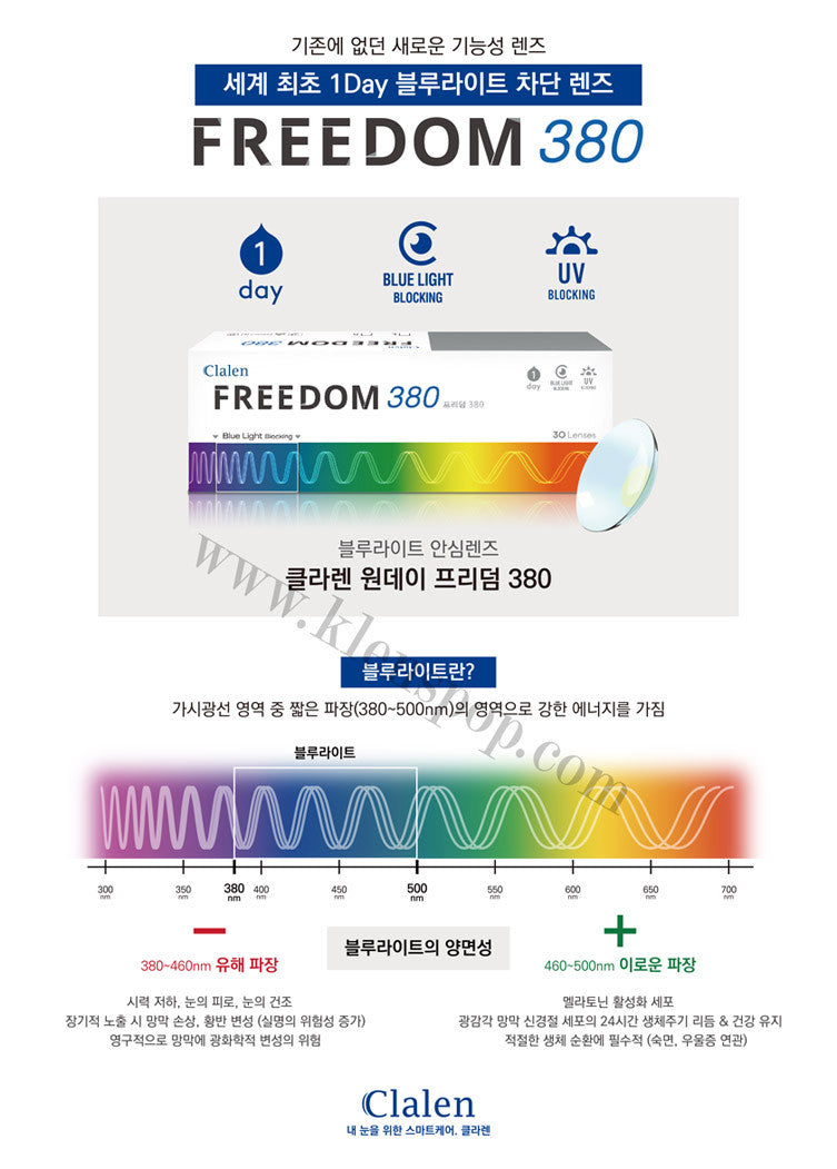 Freedom380 Blue Light Blocking Glasses with Clear Lenses - Reduce Eye Strain for Computer Work, Gaming & Screen Time