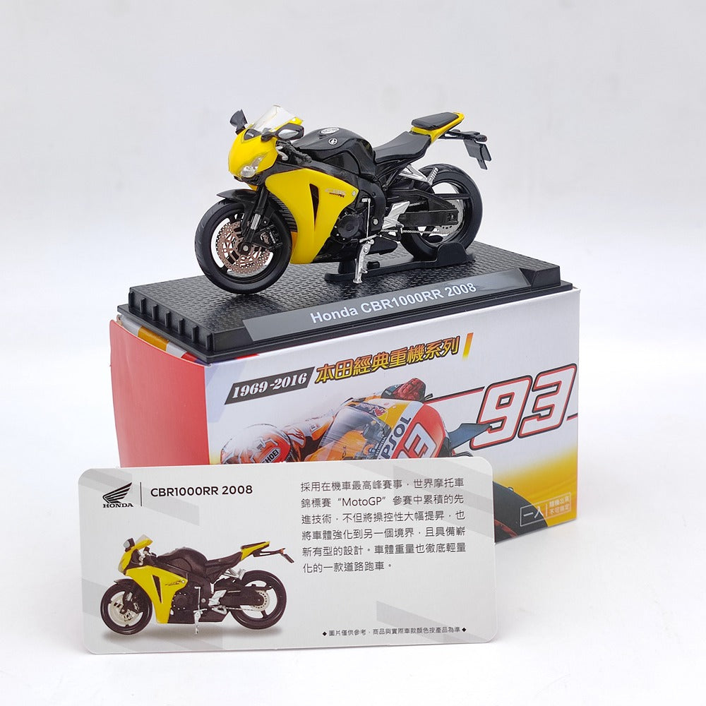 1/24 Scale Diecast Motorcycle Model - Honda CB750, Valkyrie, VFR750R, GORILLA, Goldwing, RC213V - Collector's Gift for Bike Enthusiasts - Perfect for Display, Gifts & Motorcycle Decor
