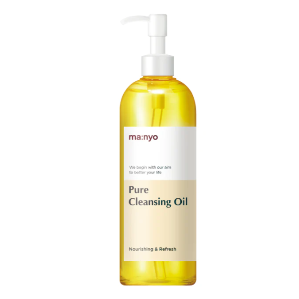 Manyo Factory Pure Cleansing Oil - Gentle Korean Facial Cleanser for Makeup Removal & Deep Pore Cleansing | Ideal for Daily Skincare Routine & Sensitive Skin