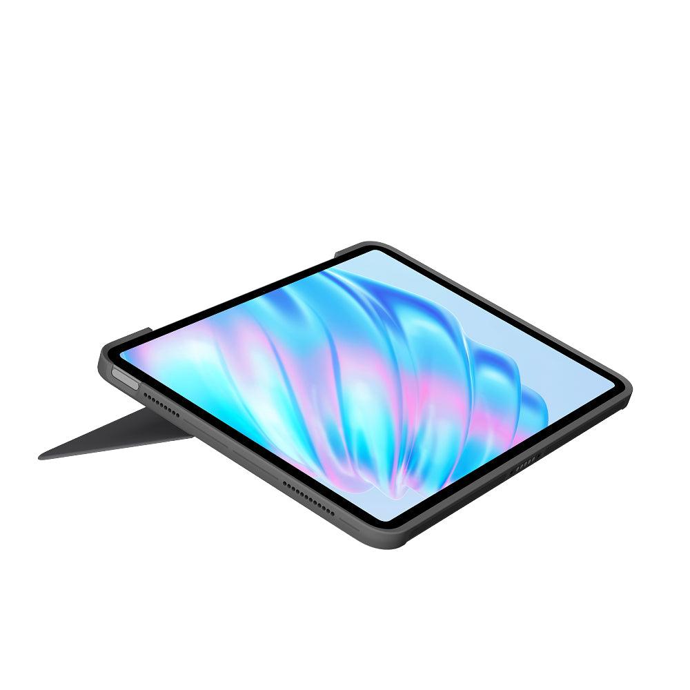 Logitech Combo Touch Keyboard Case for iPad Air 11-inch 5th & 6th Gen (M2) - Business Edition | Protective Cover with Backlit Keys for Work & Productivity