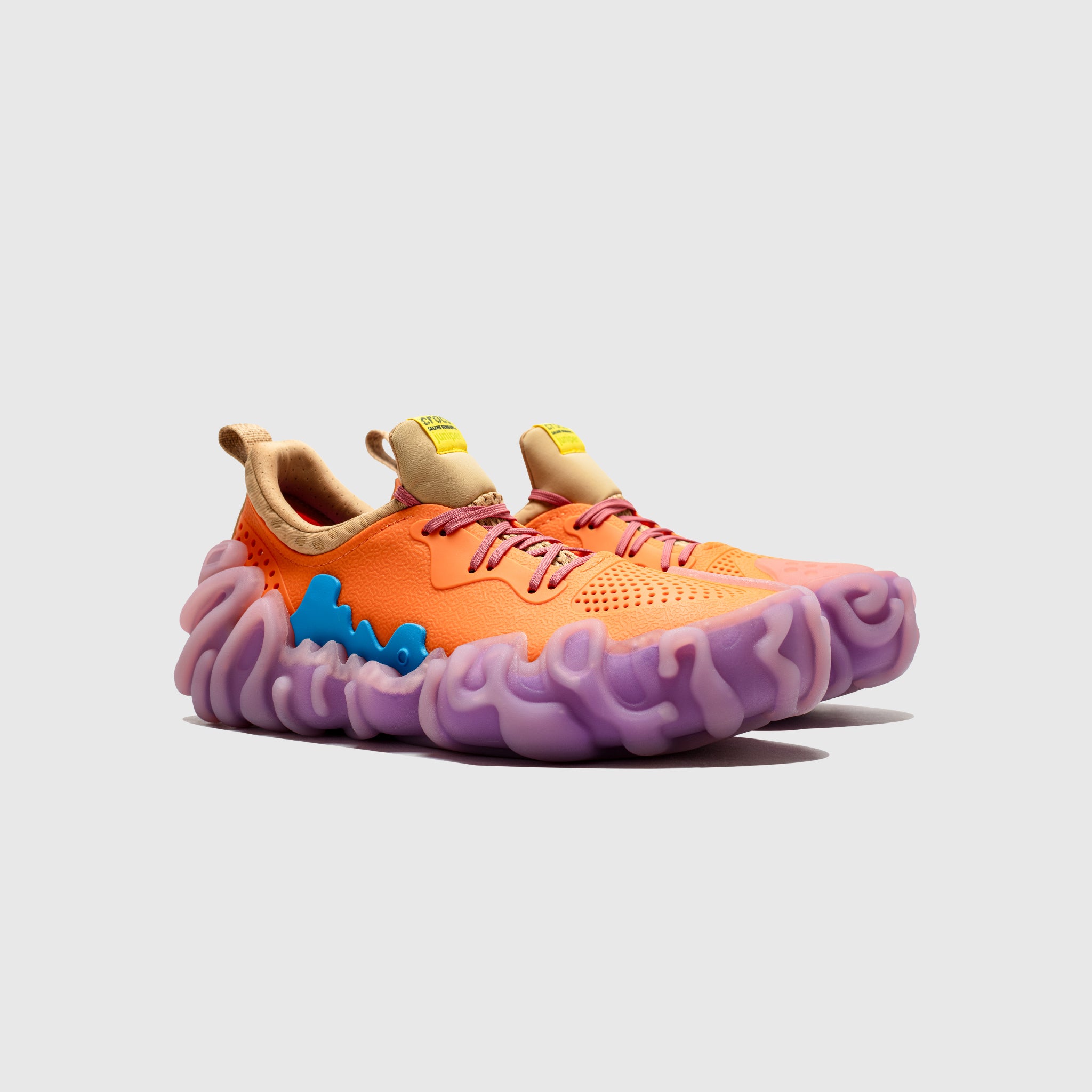 JUNIPER SNEAKER X SALEHE APRICOT - Limited Edition Collaboration Sneakers for Men & Women | Comfortable & Stylish Streetwear Shoes for Running, Walking & Casual Outfits
