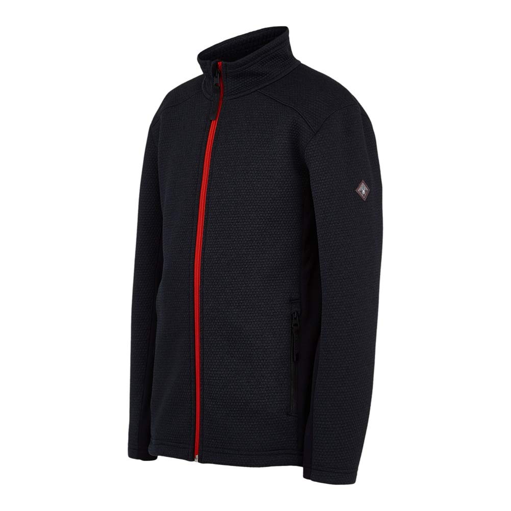 Spyder Boys' Encore Fleece Jacket - Kids' Full Zip Hoodie for Outdoor Play & Winter Activities | Warm & Cozy Jacket for Boys
