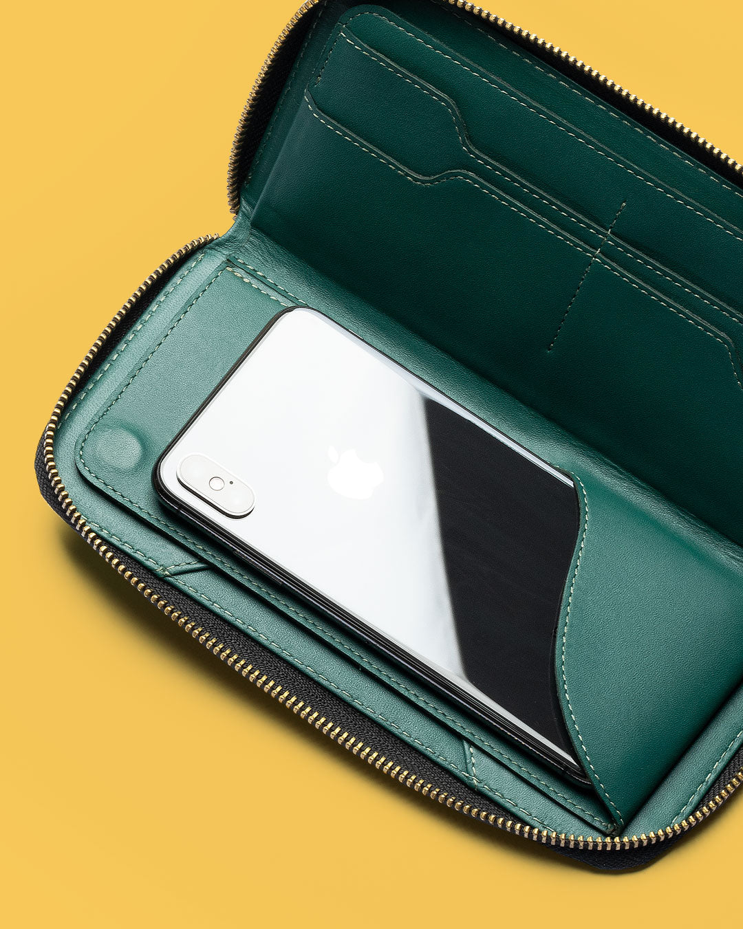 Premium Zipper Carryall Zip Wallet for Men & Women - RFID Blocking Travel Wallet with Multiple Card Slots - Perfect for Travel, Business & Everyday Use