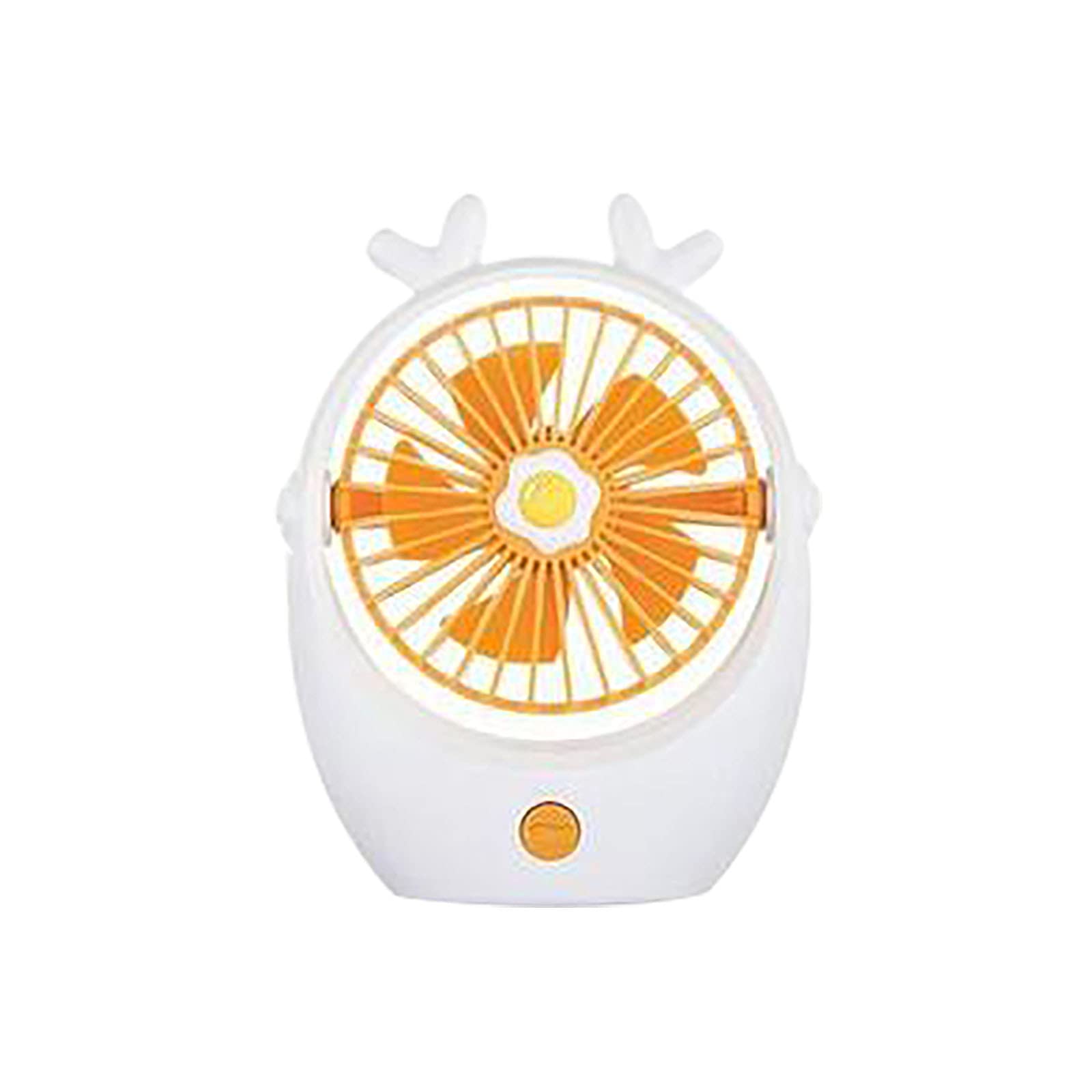 Handheld Mini USB Fan with 90° Rotation - Cute Table Lamp & Portable Electric Fan for Home, Office, Travel | Perfect Gift for Women, Men & Kids