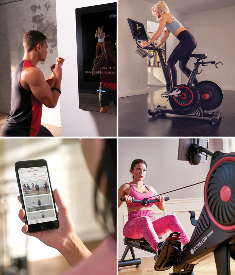 Echelon Connect EX3 Smart Exercise Bike - Black | Indoor Cycling Bike for Home Workouts | Perfect for Cardio Training & Fitness Enthusiasts