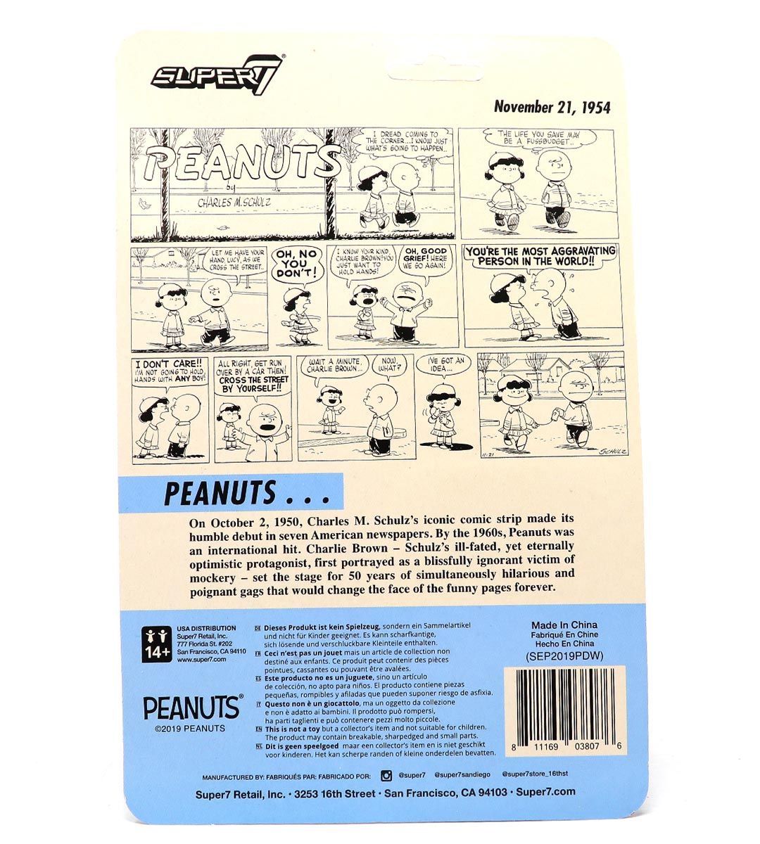 Lucy ReAction Figure Wave 1 - Collectible Action Figure for Display & Play - Perfect for Collectors, Gift Giving & Pop Culture Enthusiasts