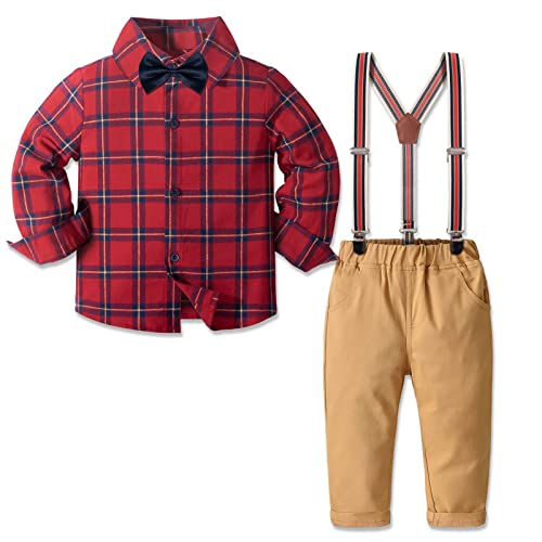 Red Plaid Khaki