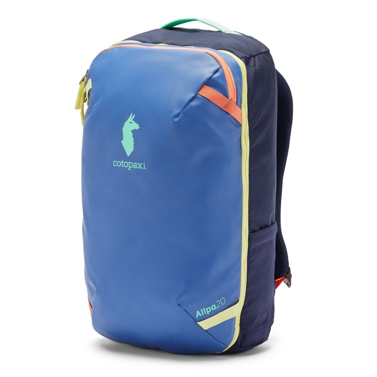 Cotopaxi Allpa Mini 20L Travel Backpack - Lightweight Carry-On Pack for Hiking & Air Travel | Water-Resistant Pacific/Maritime Design | Perfect for Weekend Trips & Commuting