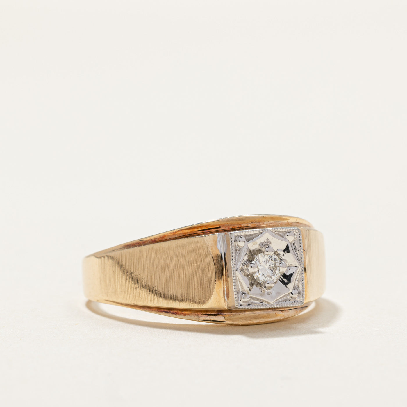 0.10ct Single Stone Diamond Ring - Size 11 | Elegant Solitaire Engagement Ring for Women | Perfect for Proposals, Anniversaries & Special Occasions