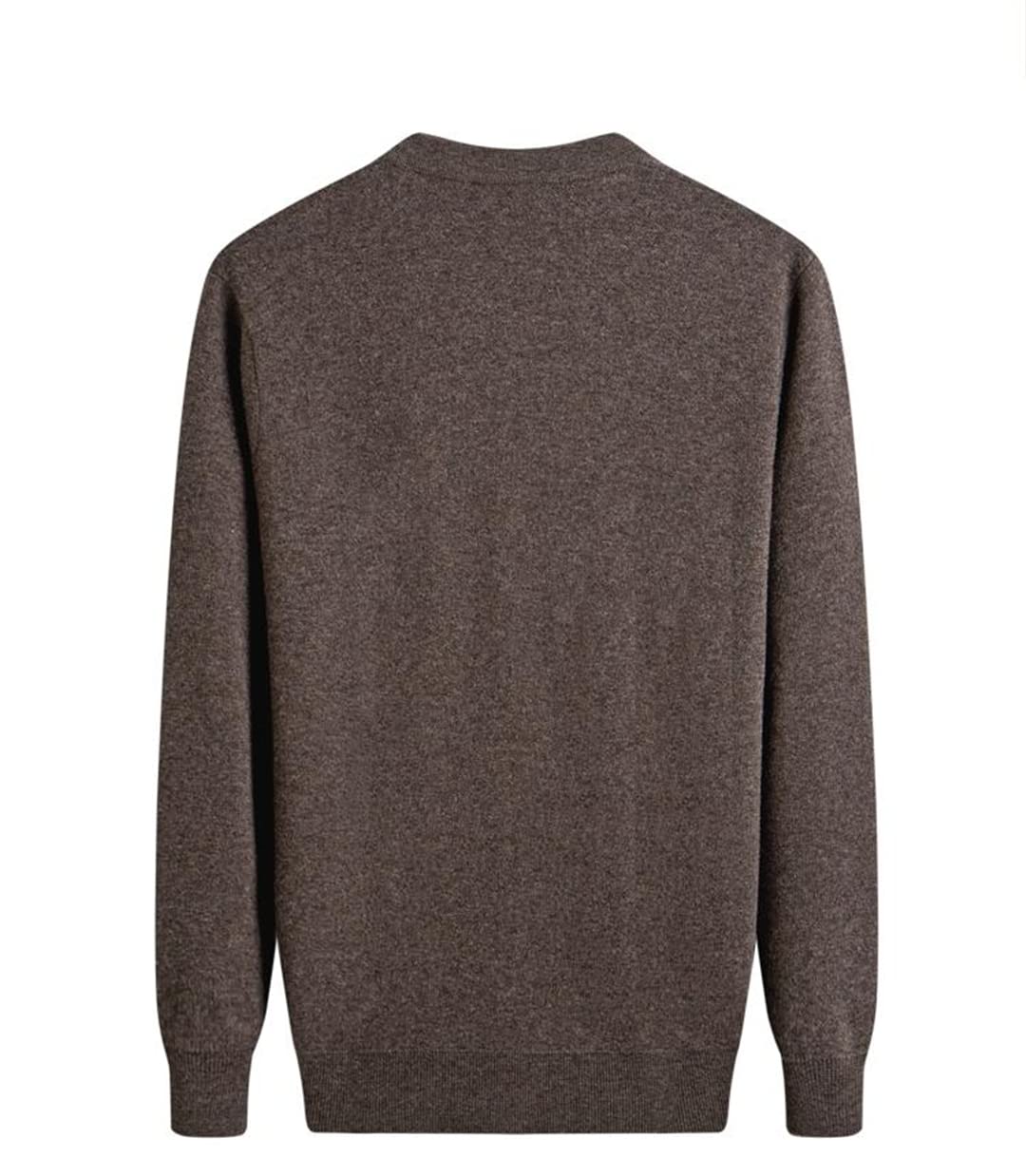Premium Cashmere Men's V-Neck Knit Sweater Cardigan Coat - Soft & Warm for Spring & Fall - Perfect for Office, Casual Wear & Outdoor Activities