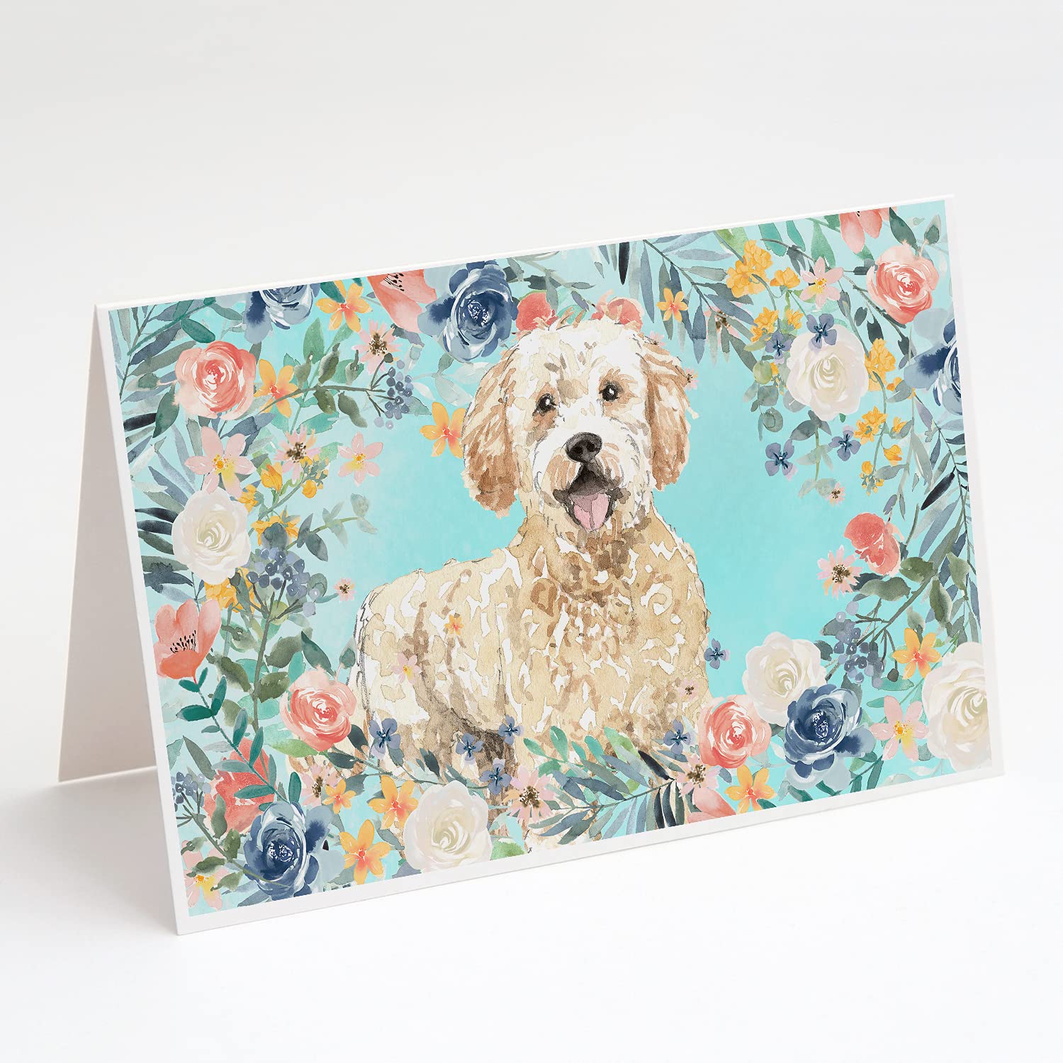 Premium Goldendoodle Greeting Cards & Envelopes Set - 8 Blank A7 (5x7) Note Cards for All Occasions | Perfect for Birthdays, Thank You Notes & Holiday Wishes