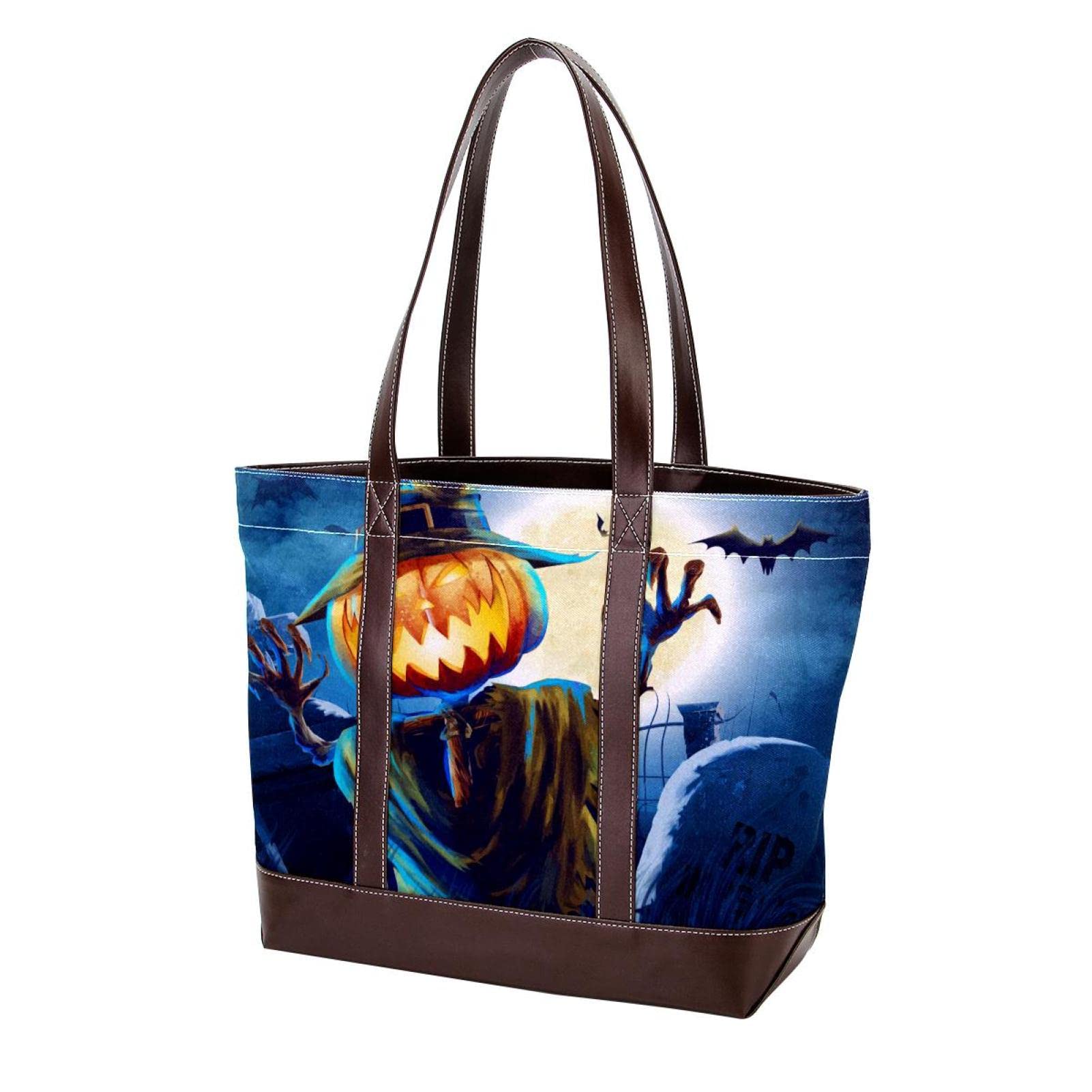 Stylish Unicorn Tote Bags for Women - Large Leather & Canvas Shoulder Bags, Top Handle Satchel Purses - Perfect for Work, Travel & Everyday Use