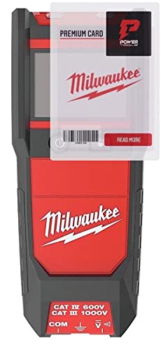 Milwaukee Auto Voltage Tester and Continuity Tester with Free TPT Premium Card - Professional Electrical Testing Tool for Cars, Trucks and DIY Home Repairs