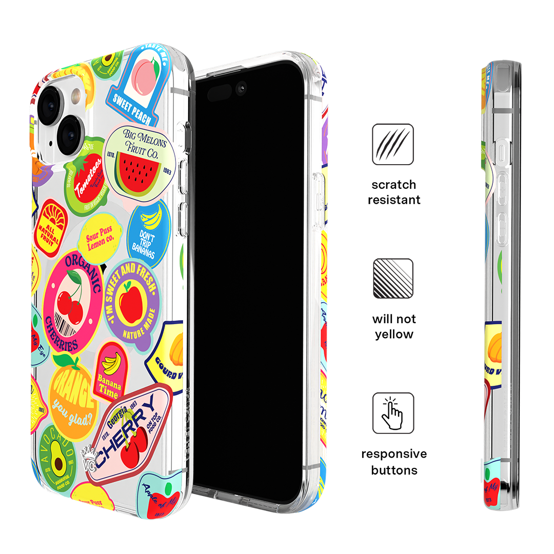 Juicy Fruits iPhone Case - Cute & Durable Phone Cover for iPhone 12/13/14/15 Pro Max - Perfect for Summer, Travel & Everyday Use