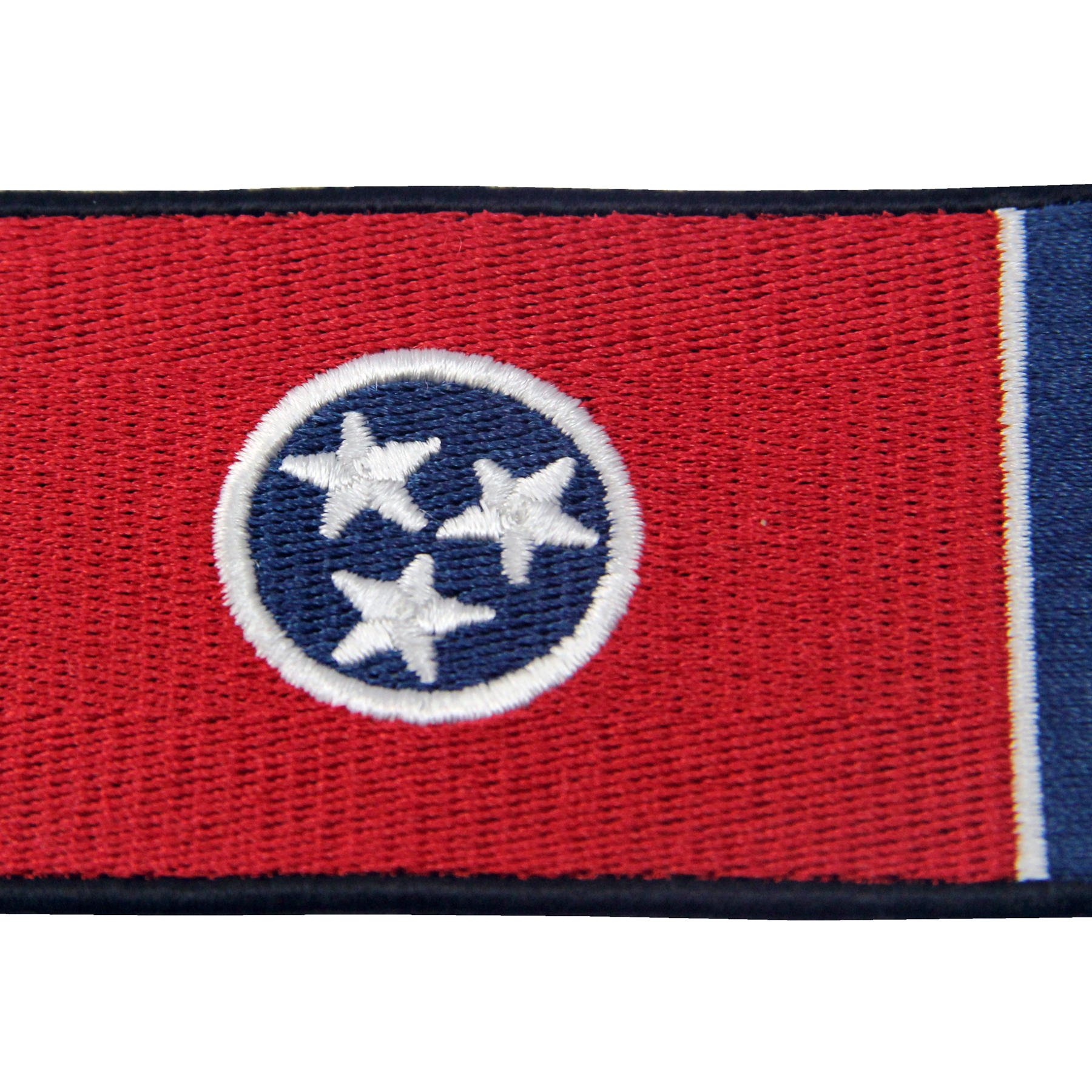 EmbTao Embroidered Tennessee State Flag Patch - Iron On or Sew On TN Emblem for Jackets, Hats, Bags & DIY Crafts