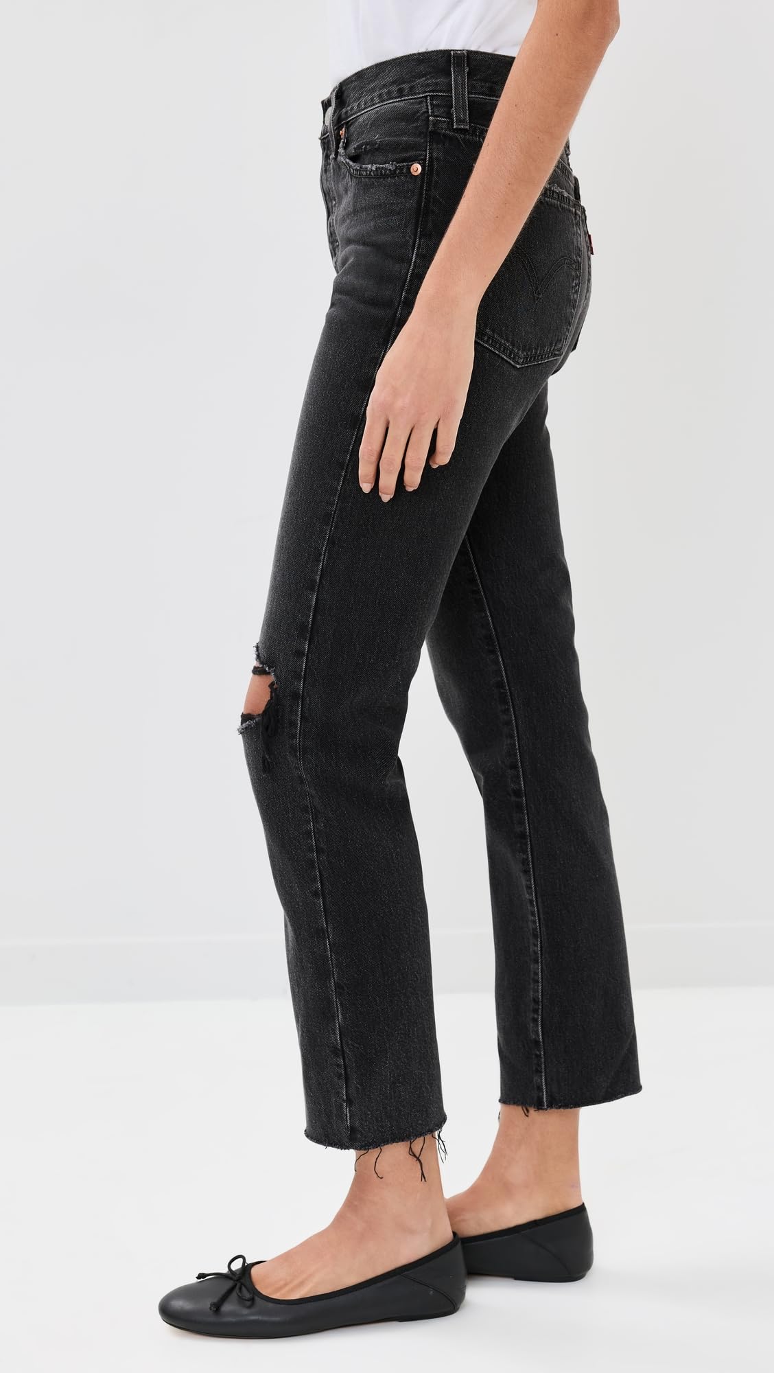 Levi's Women's Premium Wedgie Straight Jeans - High Waist Slim Fit Denim Pants for Casual Wear & Everyday Style