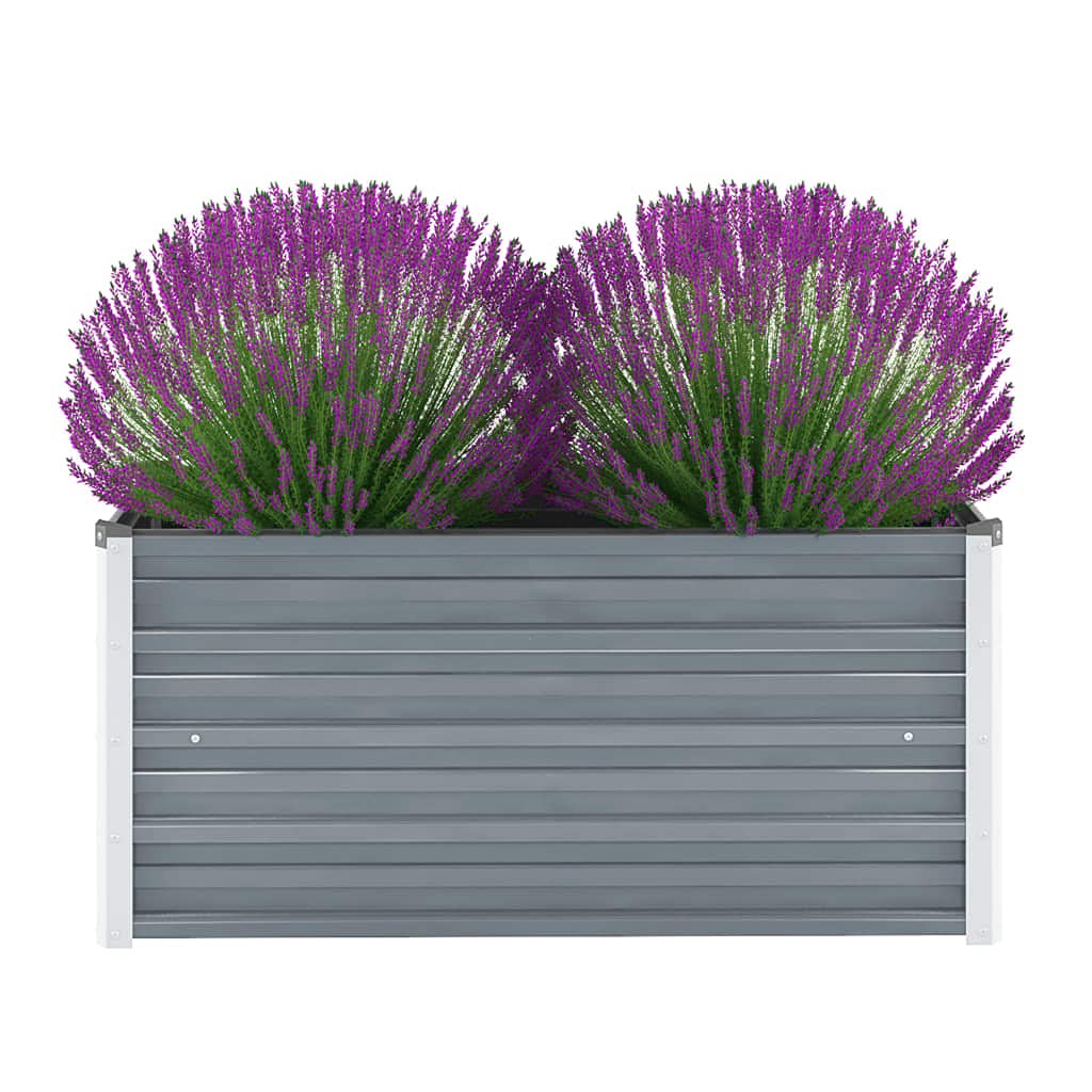 Galvanized Steel Raised Garden Bed - 39.4
