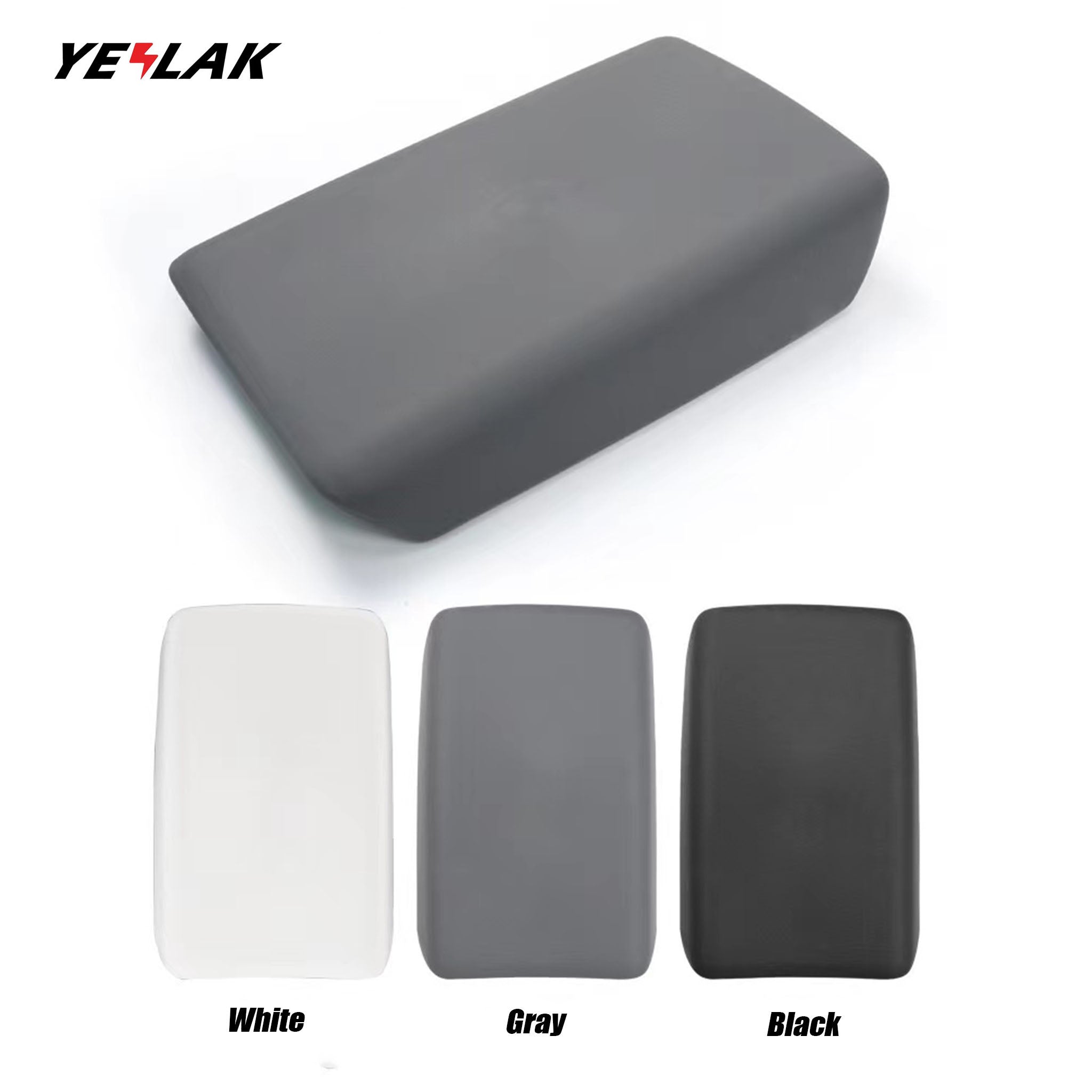Tesla Model 3 & Y Armrest Console Cover - Premium Center Storage Box Protector for Comfort & Style | Perfect for Road Trips & Daily Commutes