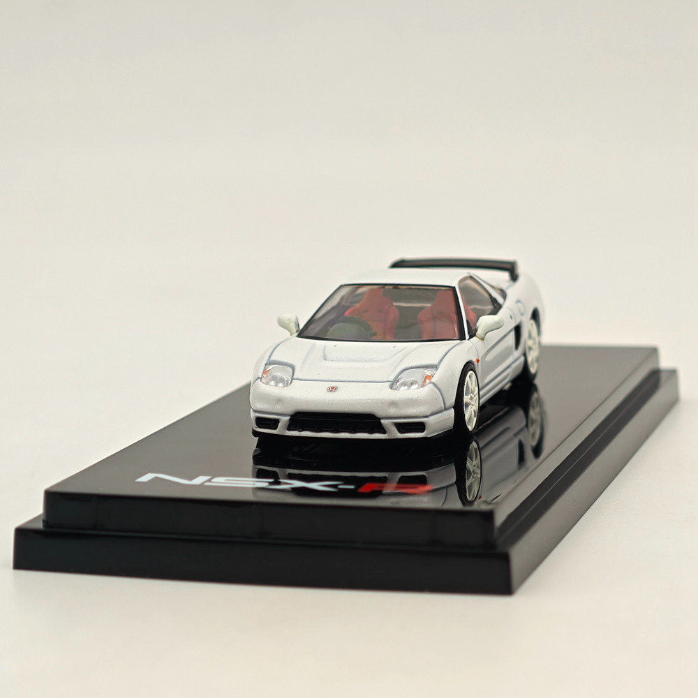 1:64 Scale Honda NSX R (NA2) Diecast Model Car - White Limited Edition with Genuine Seats | Japanese Hobby Collectible for Display, Racing Enthusiasts & Car Lovers