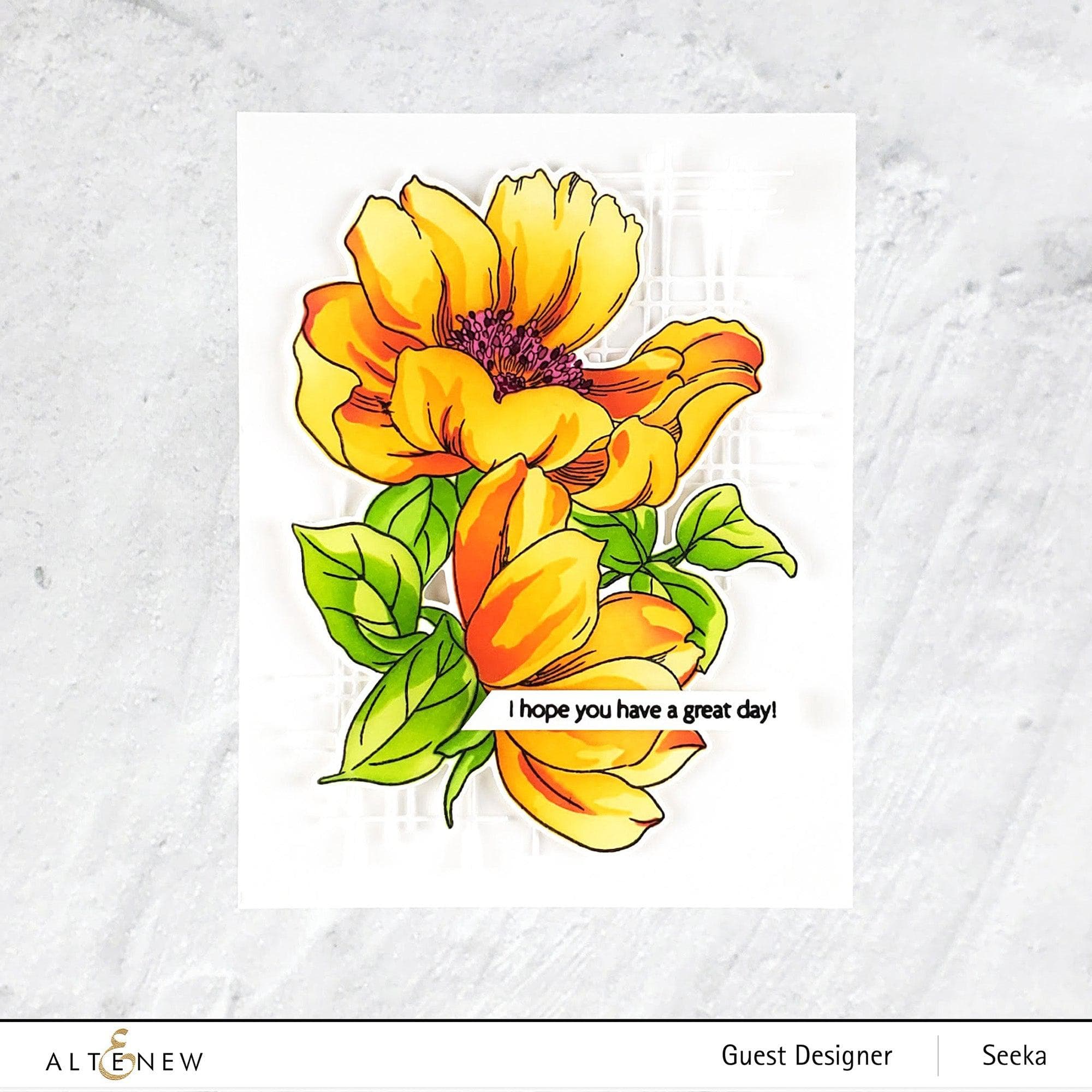 Premium Peonies & Add-On Die Bundle for DIY Garden Crafts – Perfect for Scrapbooking, Card Making, and Home Decor