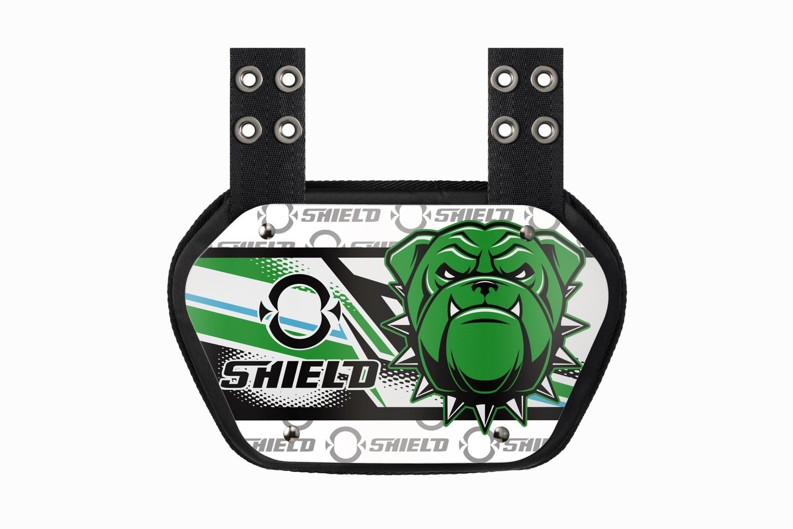O Shield Danger Dog Football Back Plate - Protective Lower Back Pads for Football Players - Rear Impact Protector for Tackling & Contact Sports - Perfect for Youth & Adult Football Training & Games