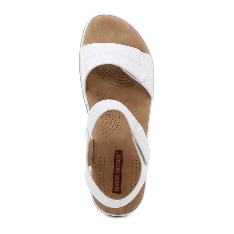 Women's Comfortable Caroline Velcro Sandals - Lightweight Slip-On Beach Walking Shoes for Summer Outdoor Activities