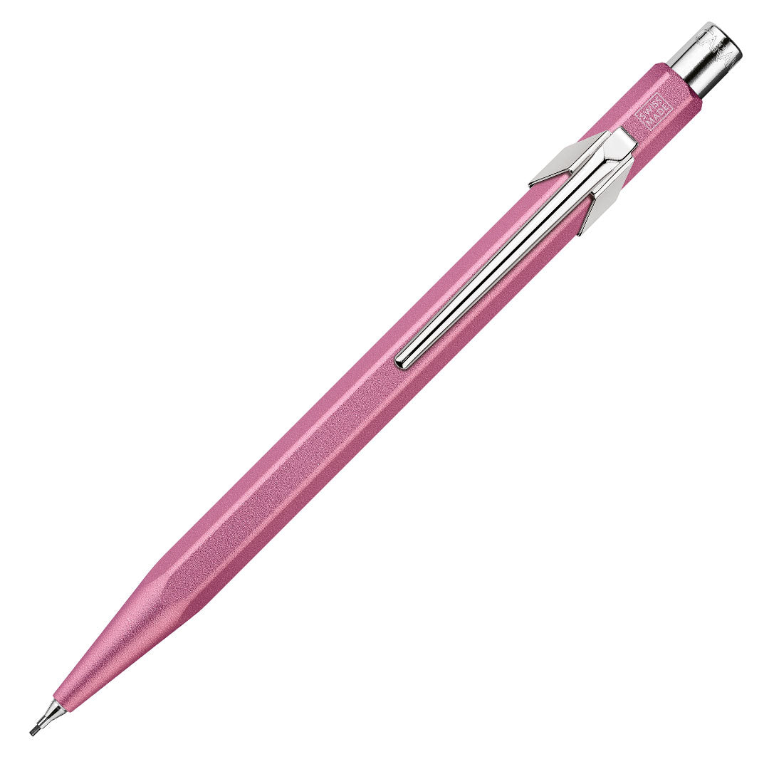 Caran d'Ache 844 Colormat X Mechanical Pencil - 0.7mm Pink Drafting Pencil for Artists, Architects & Students - Perfect for Sketching, Drawing & Technical Work