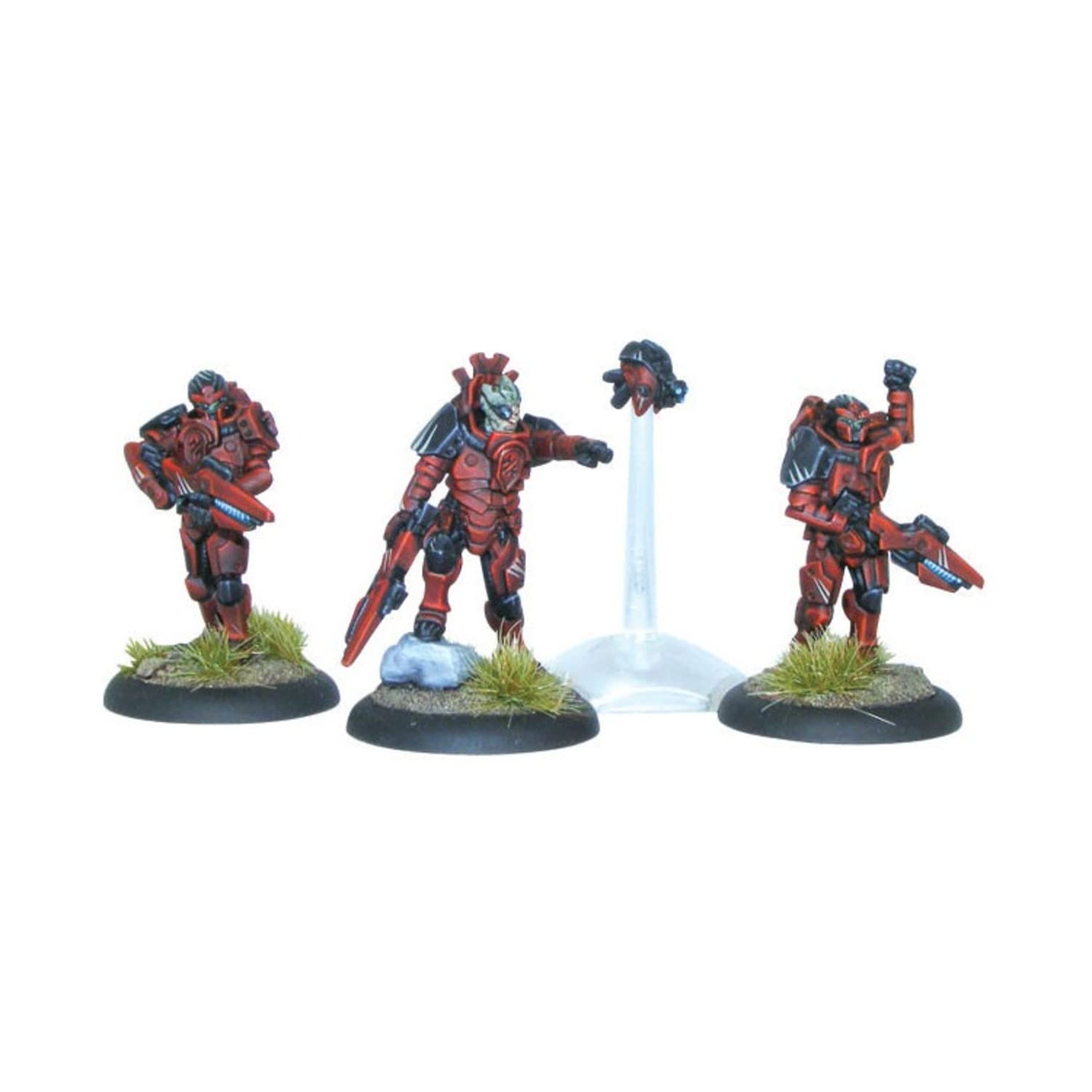Warlord Games Algoryn Command Team - Sci-Fi Wargaming Miniatures for Tabletop Strategy Games | Perfect for Warhammer 40K & Infinity The Game Scenarios