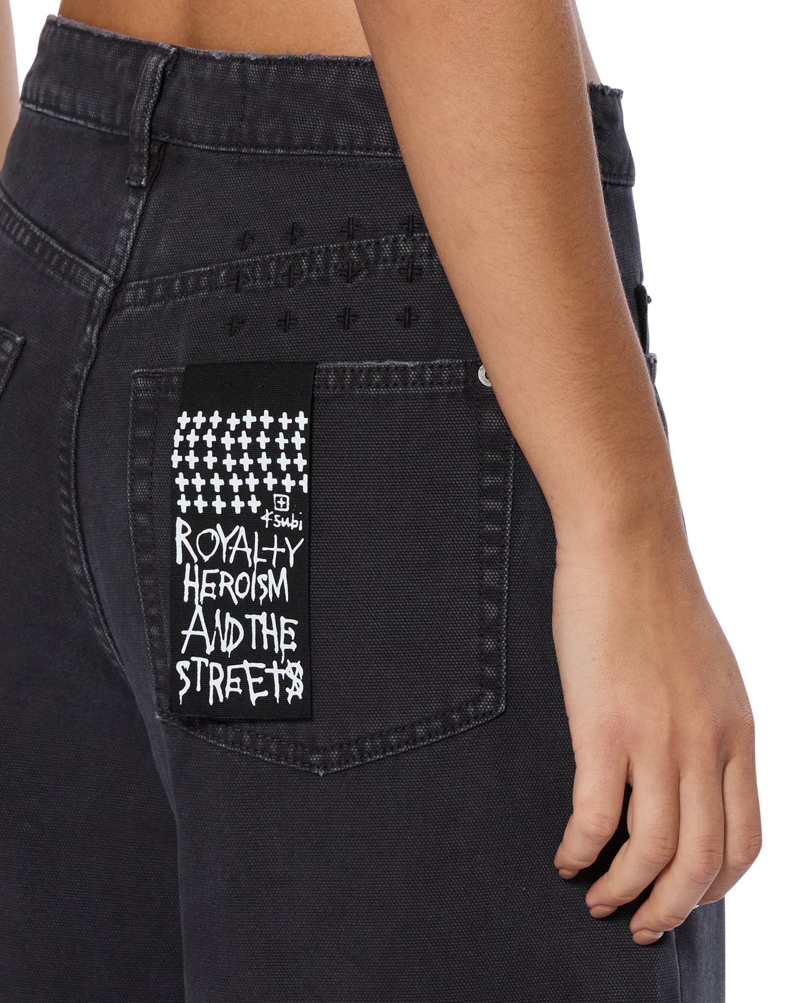 Premium Barrel Jean Carpenter Black - High-Quality Men's Workwear Jeans for Construction & DIY Projects