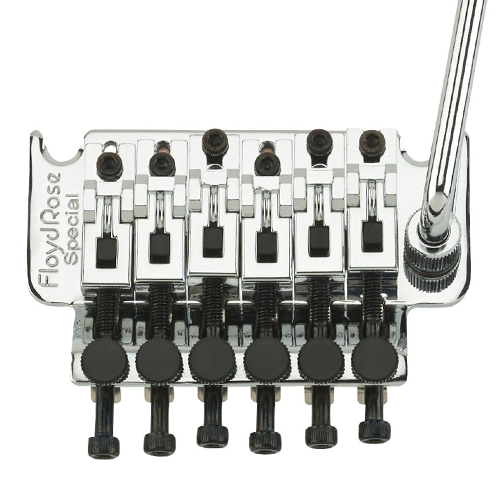 Floyd Rose FR Special Series Tremolo Bridge - Chrome (FRTS1000) for Electric Guitar | Perfect for Rock, Metal & Shredding Performances