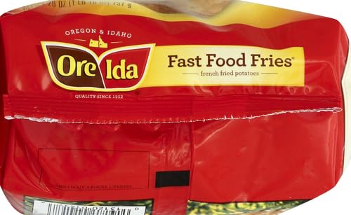 Ore-Ida Extra Crispy Fast Food French Fries - 26 oz Bag of Golden Fried Potatoes for Restaurants, Parties & Quick Snacks